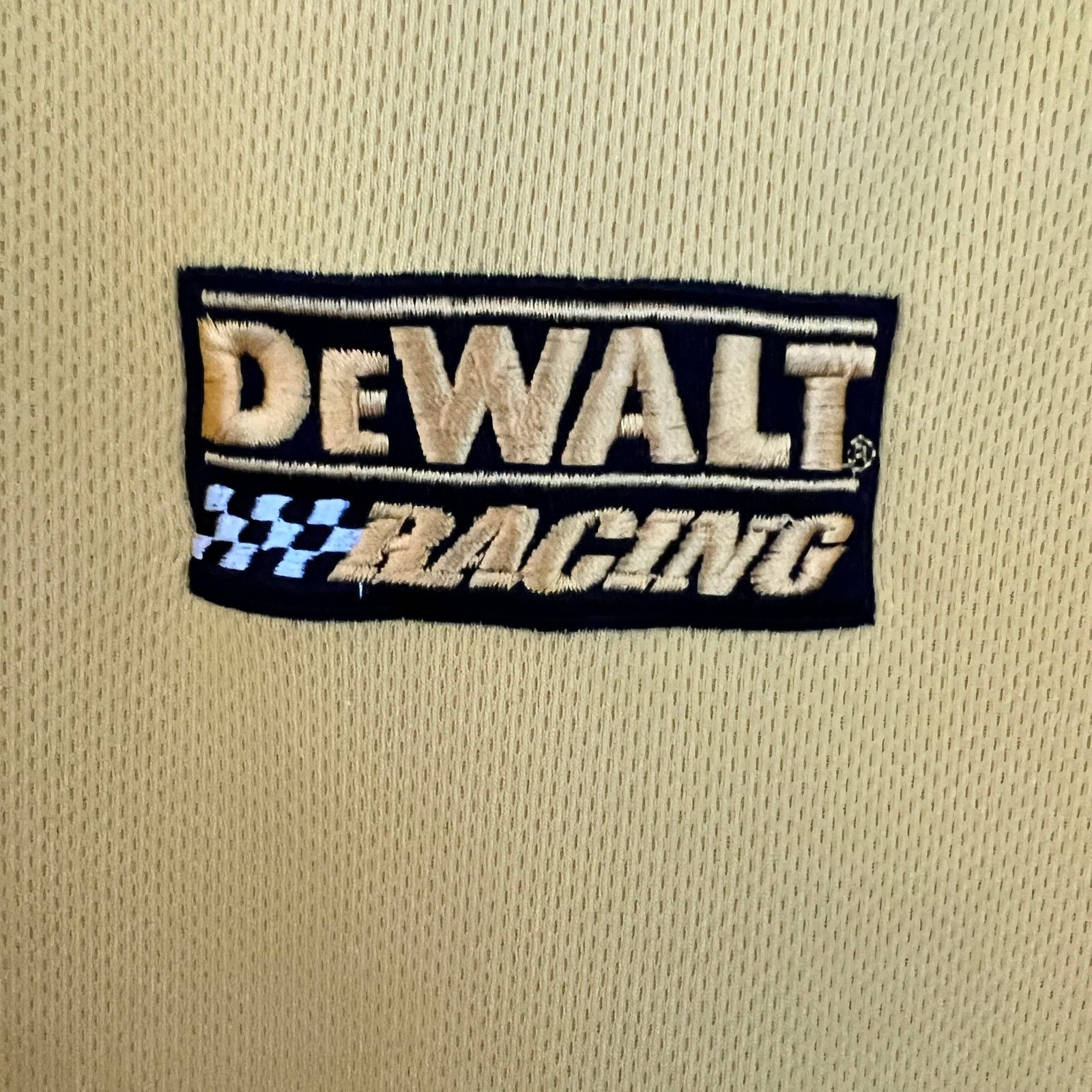 NASCAR NASCAR Chase Kenseth 17 Dewalt Mens Yellow Polo Shirt 2XL Size US XXL / EU 58 / 5 - 4 Thumbnail