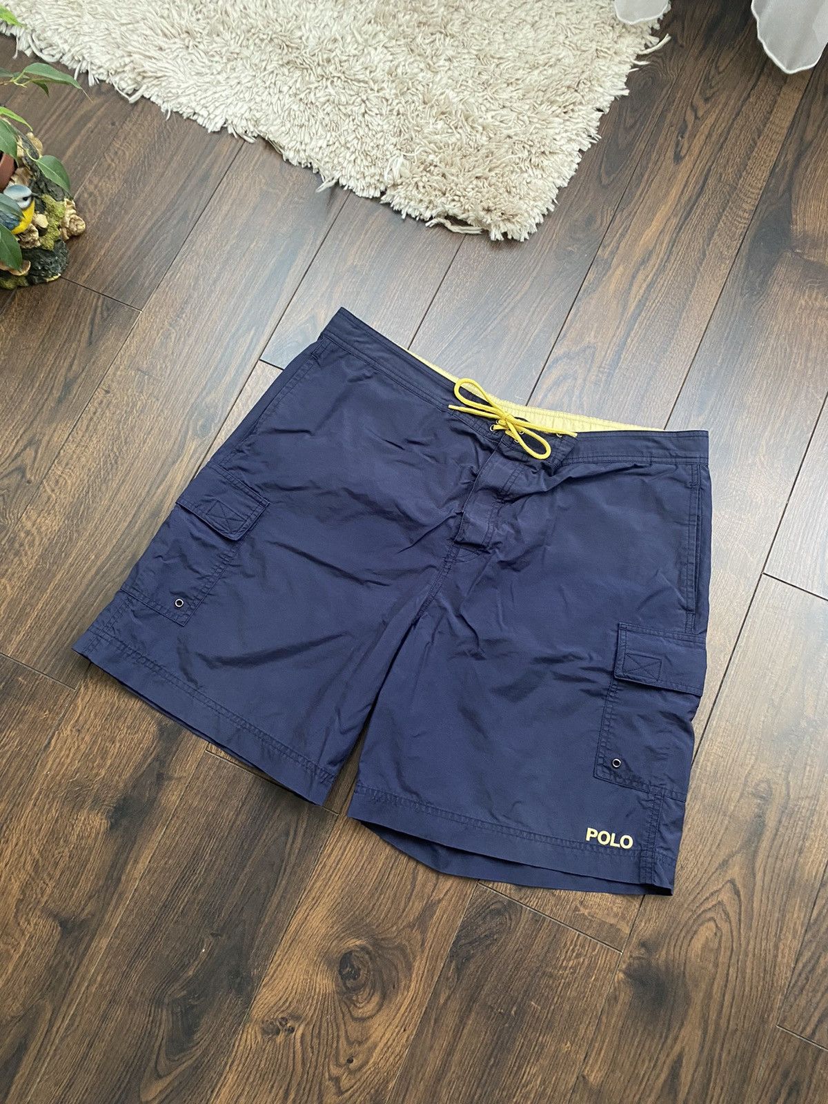 Polo Ralph Lauren Vintage Polo Ralph Lauren Sport DriFit Swim Shorts Size US 36 / EU 52 - 1 Thumbnail