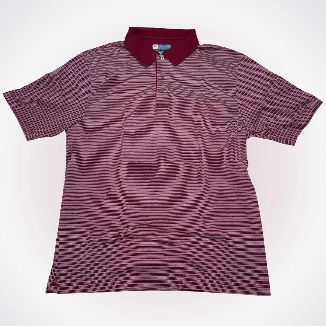 Jos. A. Bank Jos. A. Bank Leadbetter Golf Striped Polo | Sz L Size US L / EU 52-54 / 3 - 1 Thumbnail