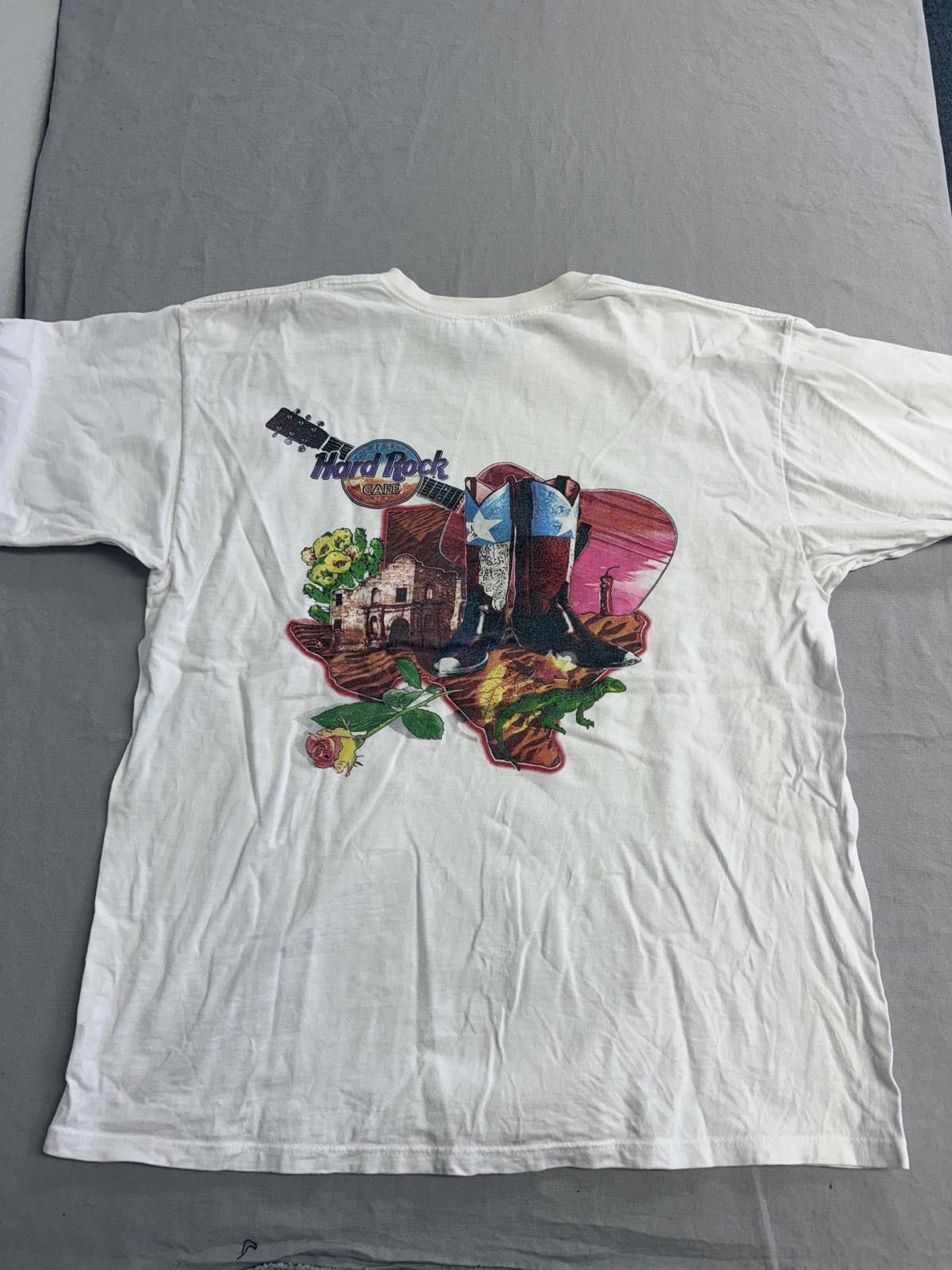 Hard Rock Cafe VTG Hard Rock San Antonio T-shirt Alamo Texas Boots - XL Size US XL / EU 56 / 4 - 1 Thumbnail