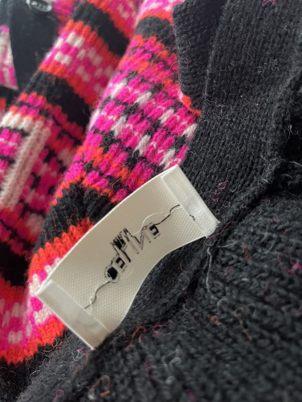 Celine × Hedi Slimane Super Runway Celine Hedi Slimane Logo Cardigan Coat Rare Size US L / EU 52-54 / 3 - 21 Thumbnail