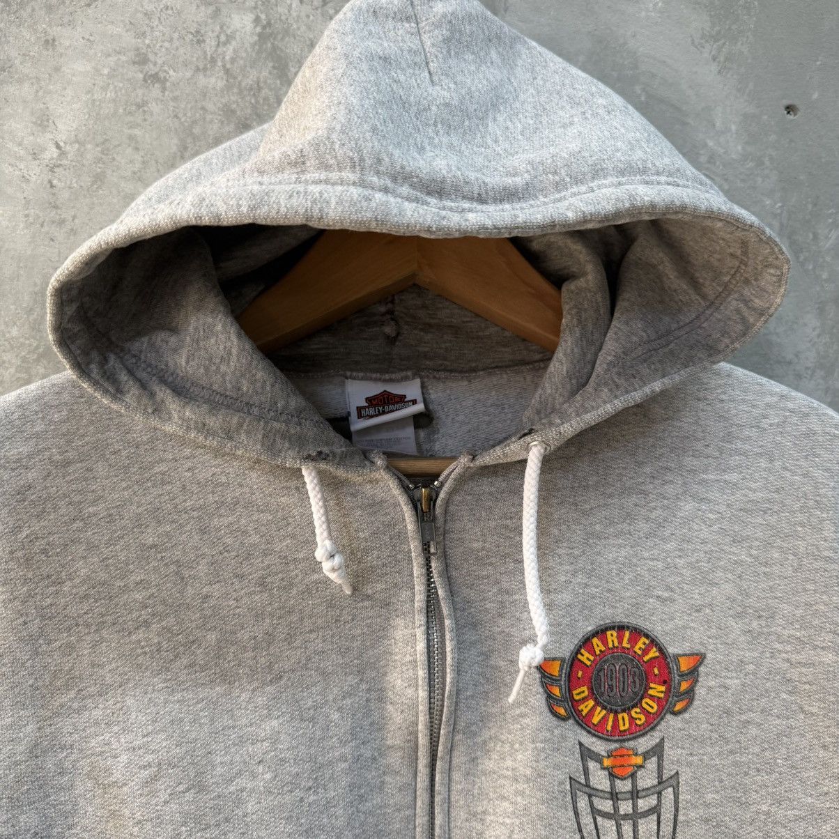 Harley Davidson Harley Davidson 00’ Tribal Zip Hoodie Distressed South Coast Size US M / EU 48-50 / 2 - 15 Thumbnail