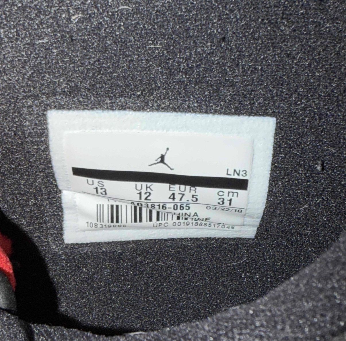 Jordan Brand Jordan 4 retro 'Raptors' Size US 13 / EU 46 - 5 Thumbnail