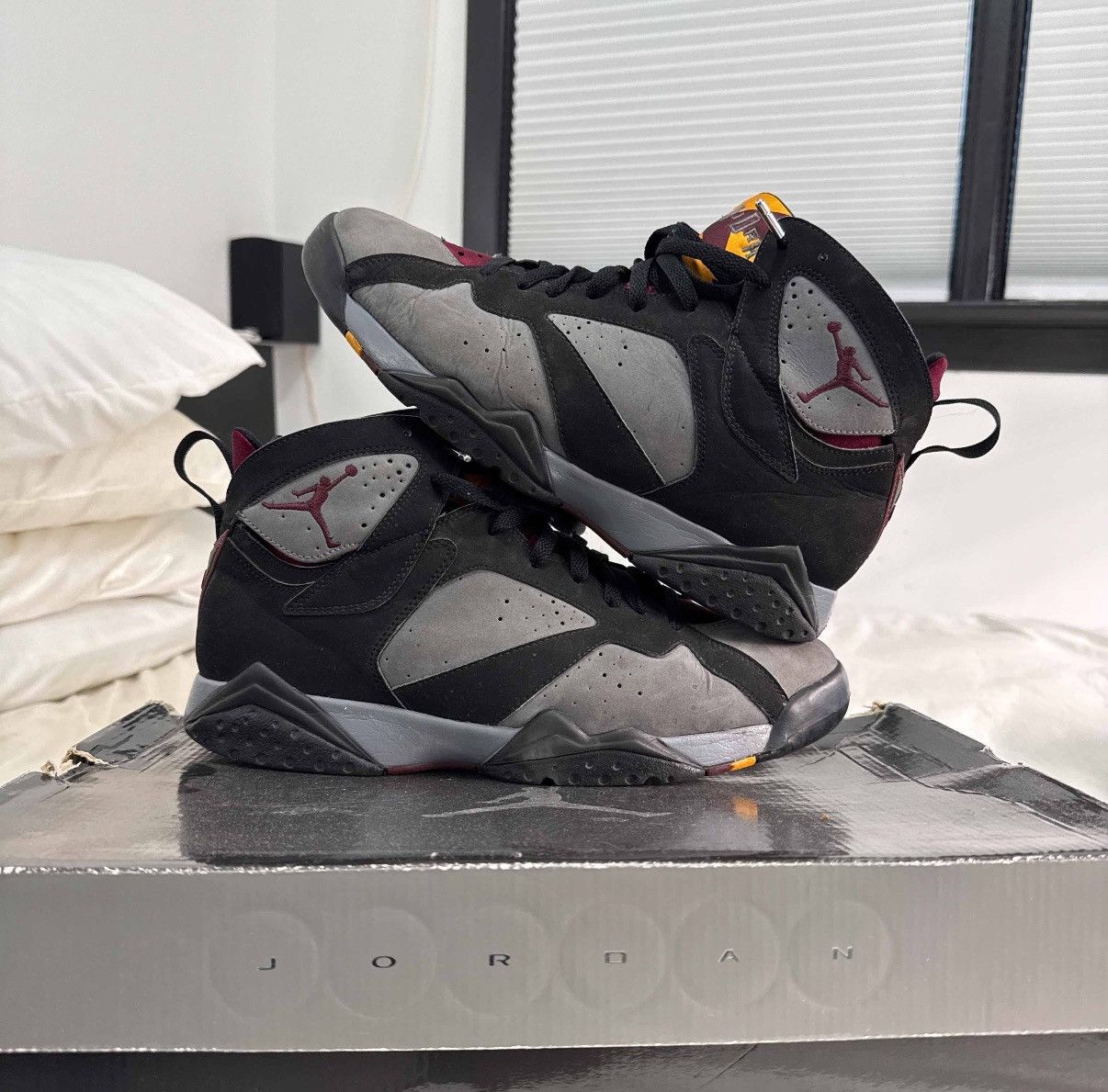 Jordan Brand Jordan 7’s Bordeaux’s Size US 12 / EU 45 - 1 Thumbnail