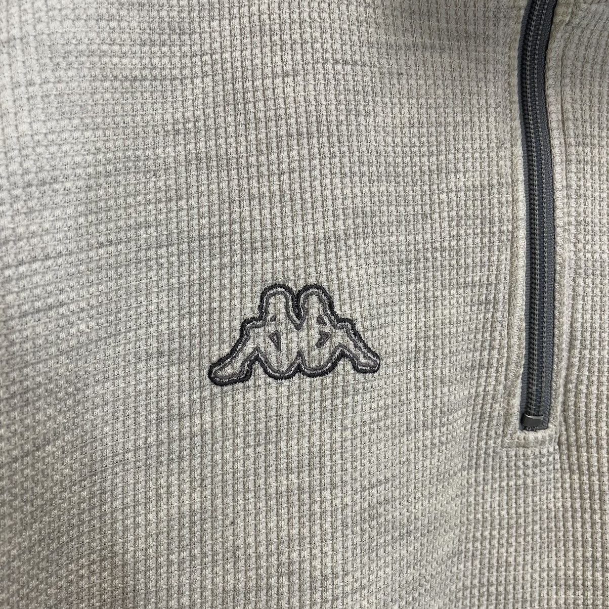 Japanese Brand Vtg 90s Kappa Made In Japan Small Logo Halfzip Sweatshirt Size US XL / EU 56 / 4 - 6 Thumbnail