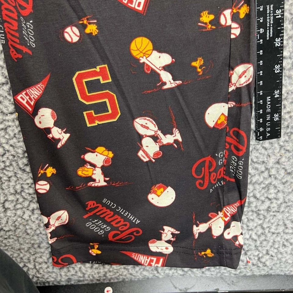 Peanuts Peanuts Snoopy Pants Men Varsity Lounge Sleepwear M Size US 34 / EU 50 - 4 Thumbnail