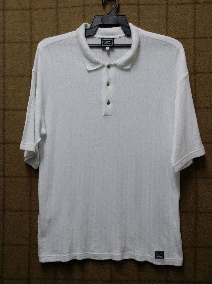 Versace Jeans Couture AUTHENTIC VERSACE JEANS COUTURE POLO VISCOSE/RAYON SHIRT Size US M / EU 48-50 / 2 - 1 Thumbnail