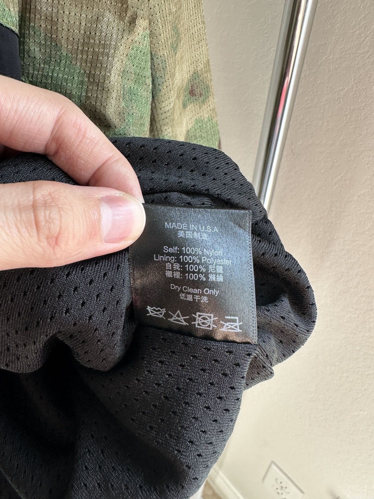Rhude Flight Track Jacket Black Camo Size US L / EU 52-54 / 3 - 9 Thumbnail