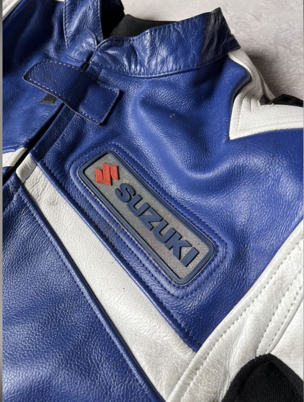 Other Vintage Suzuki Leather Moto Racing Set(jacket+pants) Size US XL / EU 56 / 4 - 12 Thumbnail
