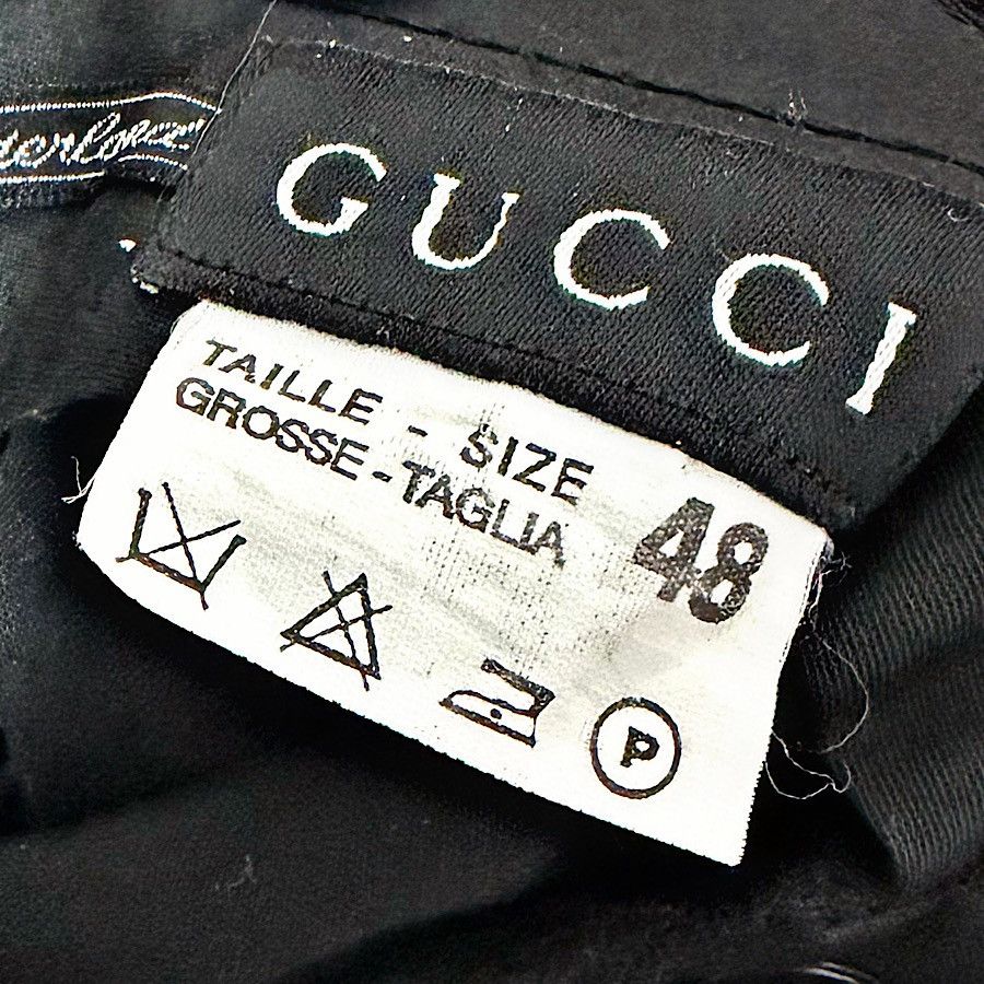 Gucci Authentic Gucci Tom Ford Runway GG Velvet Pants Size US 31 - 3 Thumbnail