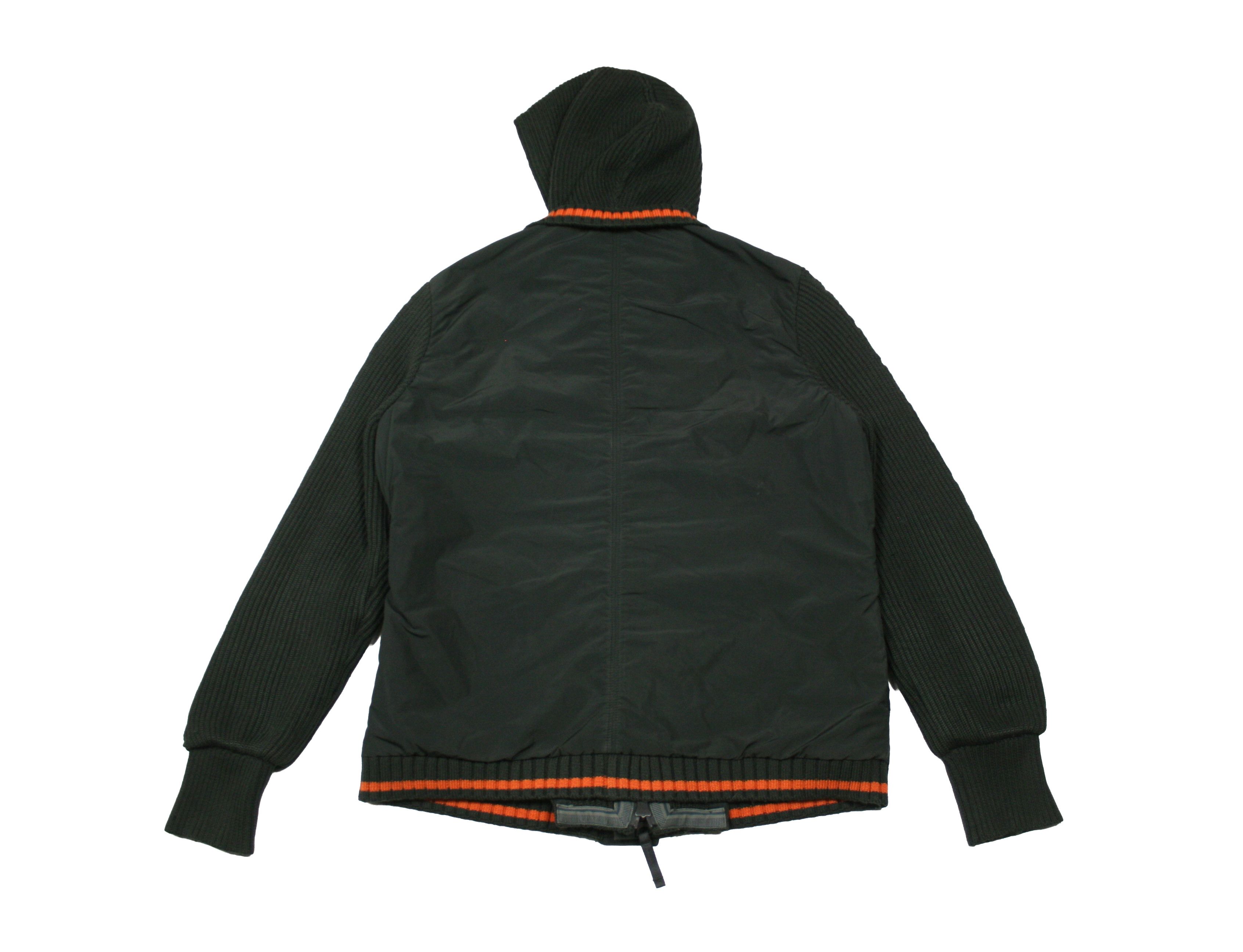 Marithe + Francois Girbaud 00S Avant Garde Straps Knit Jacket Vintage Size US L / EU 52-54 / 3 - 2 Thumbnail