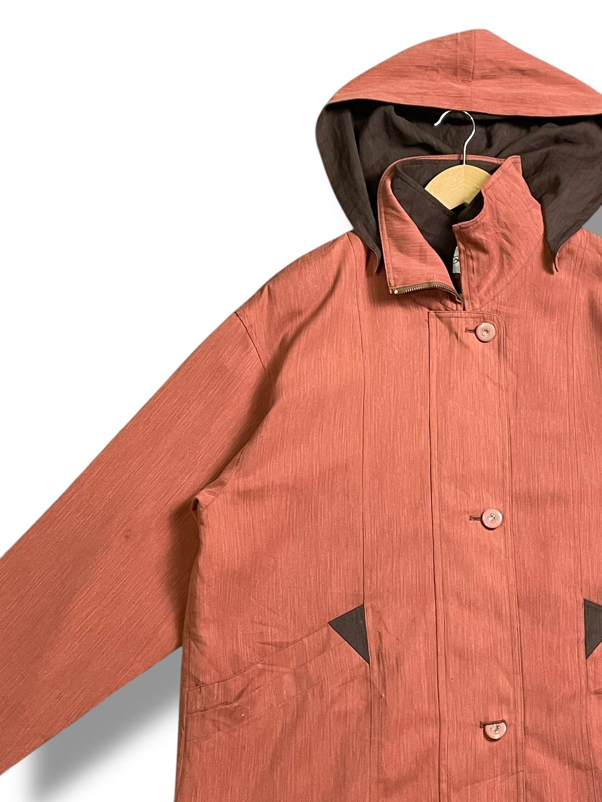 Designer × Japanese Brand × Vintage Rondine x Japanese Brand Hooded Jacket Parkas (38) Size US M / EU 48-50 / 2 - 4 Thumbnail