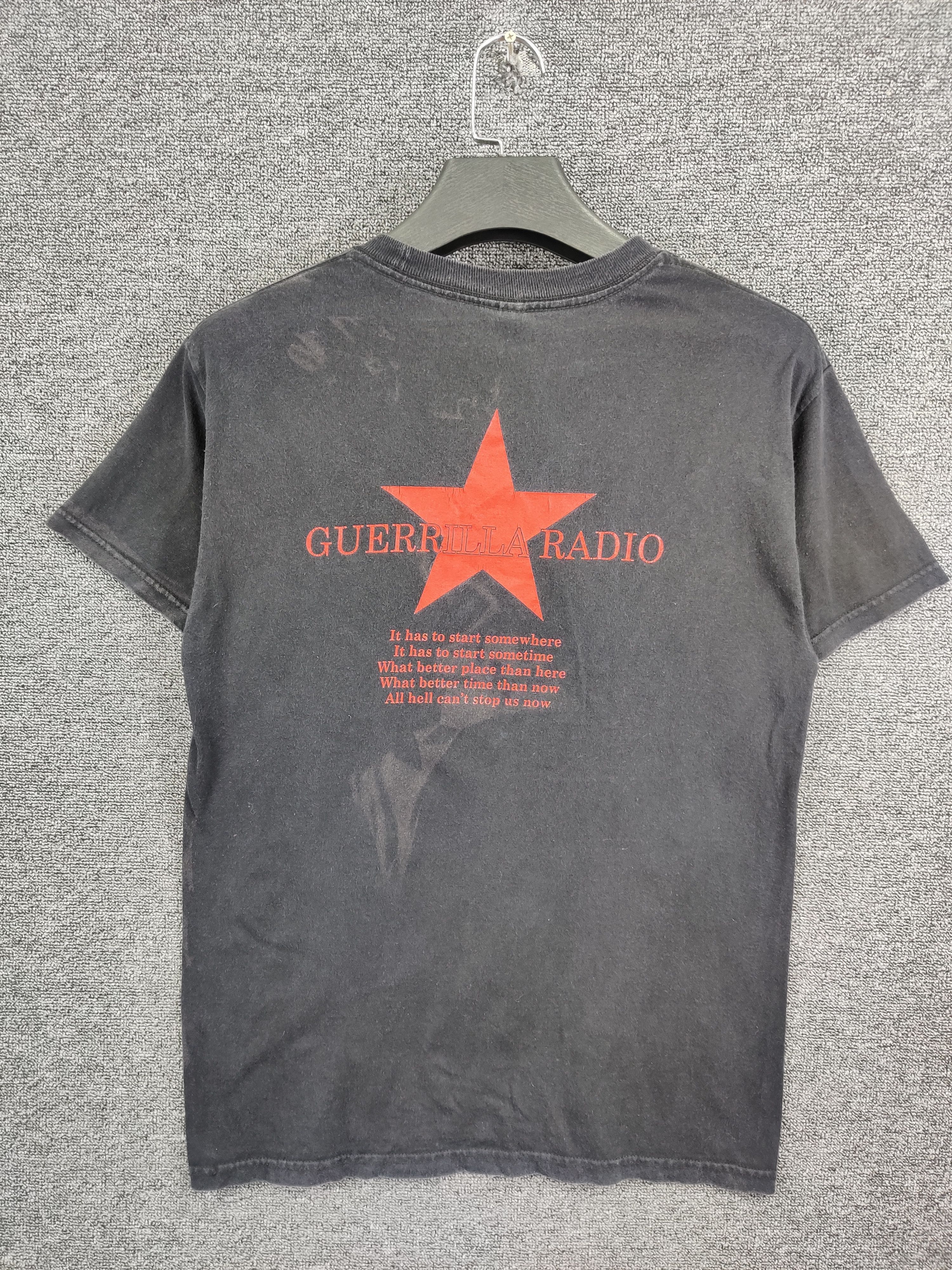 Band Tees Vintage Rage Against The Machine Guerilla Radio Tee Tshirt Size US M / EU 48-50 / 2 - 5 Thumbnail