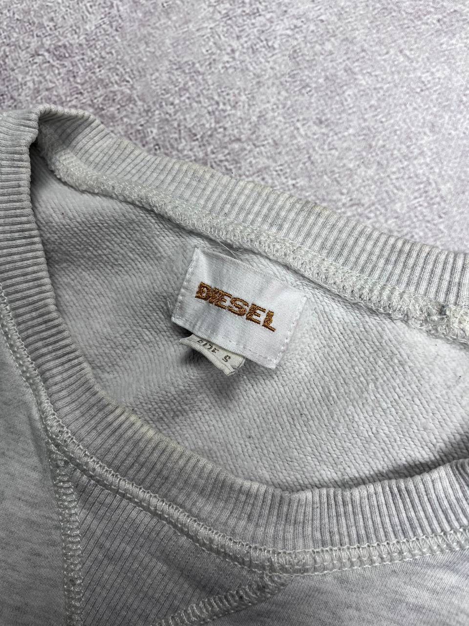 Diesel × Vintage Vintage Diesel Avantgarde Spellout Boxy Sweatshirt Y2K S Size US S / EU 44-46 / 1 - 3 Thumbnail