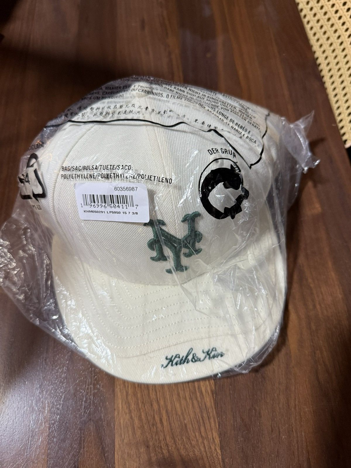 Kith × New Era Kith Kin Brim Low Pro Fitted Cap NY Mets Baseball Hat 7 3/8 Size ONE SIZE - 5 Thumbnail