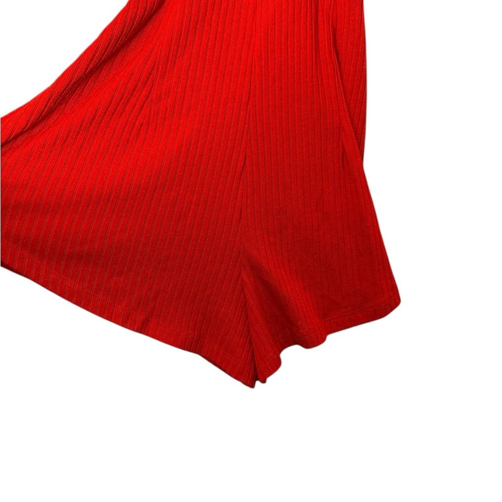 Other Samantha Pleet Vibrant Red Knit Pinup Girl Romper Mini Sz XS Size XS / US 0-2 / IT 36-38 - 5 Thumbnail