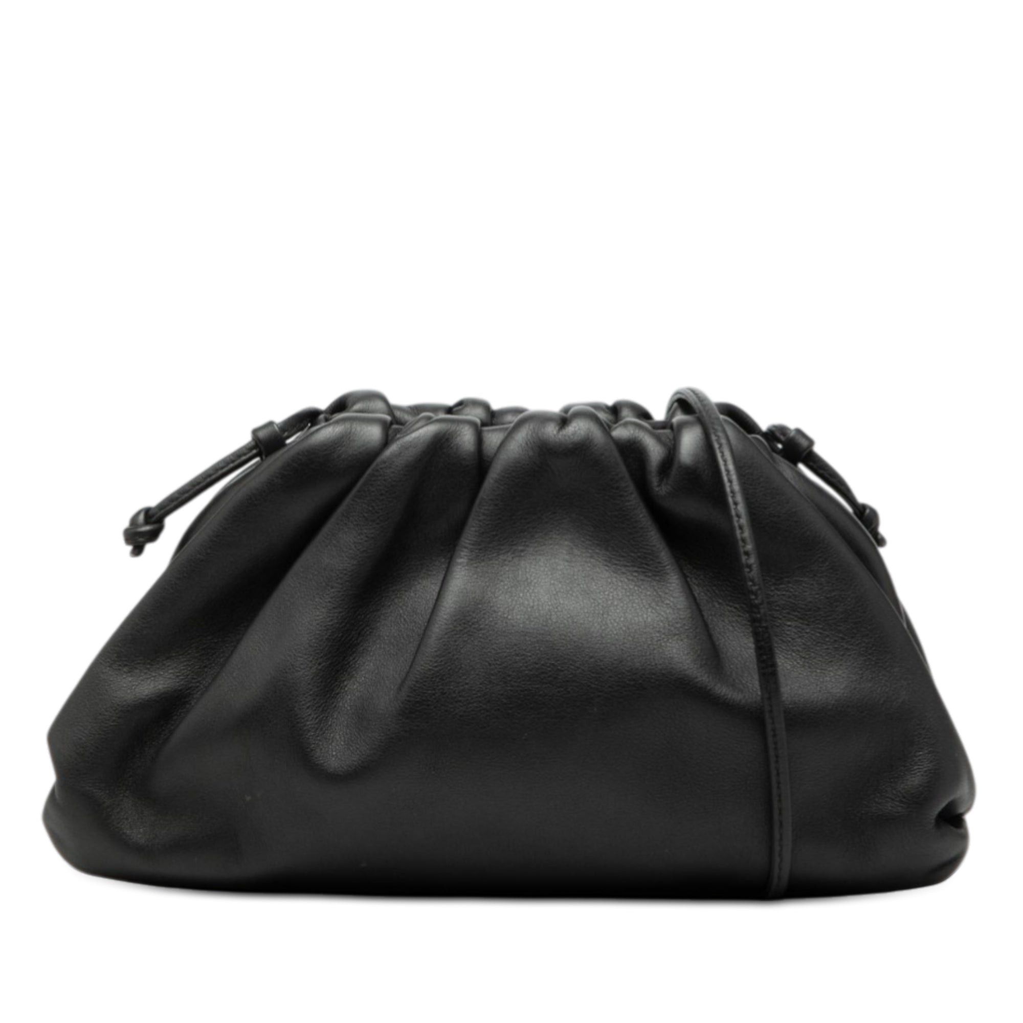 Lambskin The Mini Pouch Crossbody in Black, Women's