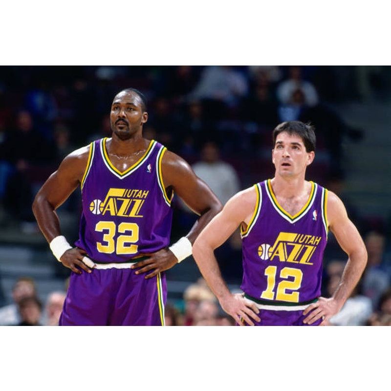 NBA × Starter Utah Jazz 90s APEX windbreaker jacket M purple NBA vintage Size US M / EU 48-50 / 2 - 3 Thumbnail