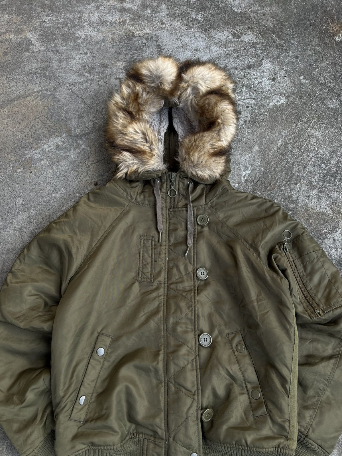 Abercrombie & Fitch Crazy Vintage Abercrombie & Fitch Faux Fur If Six Was Nine Size S / US 4 / IT 40 - 4 Thumbnail