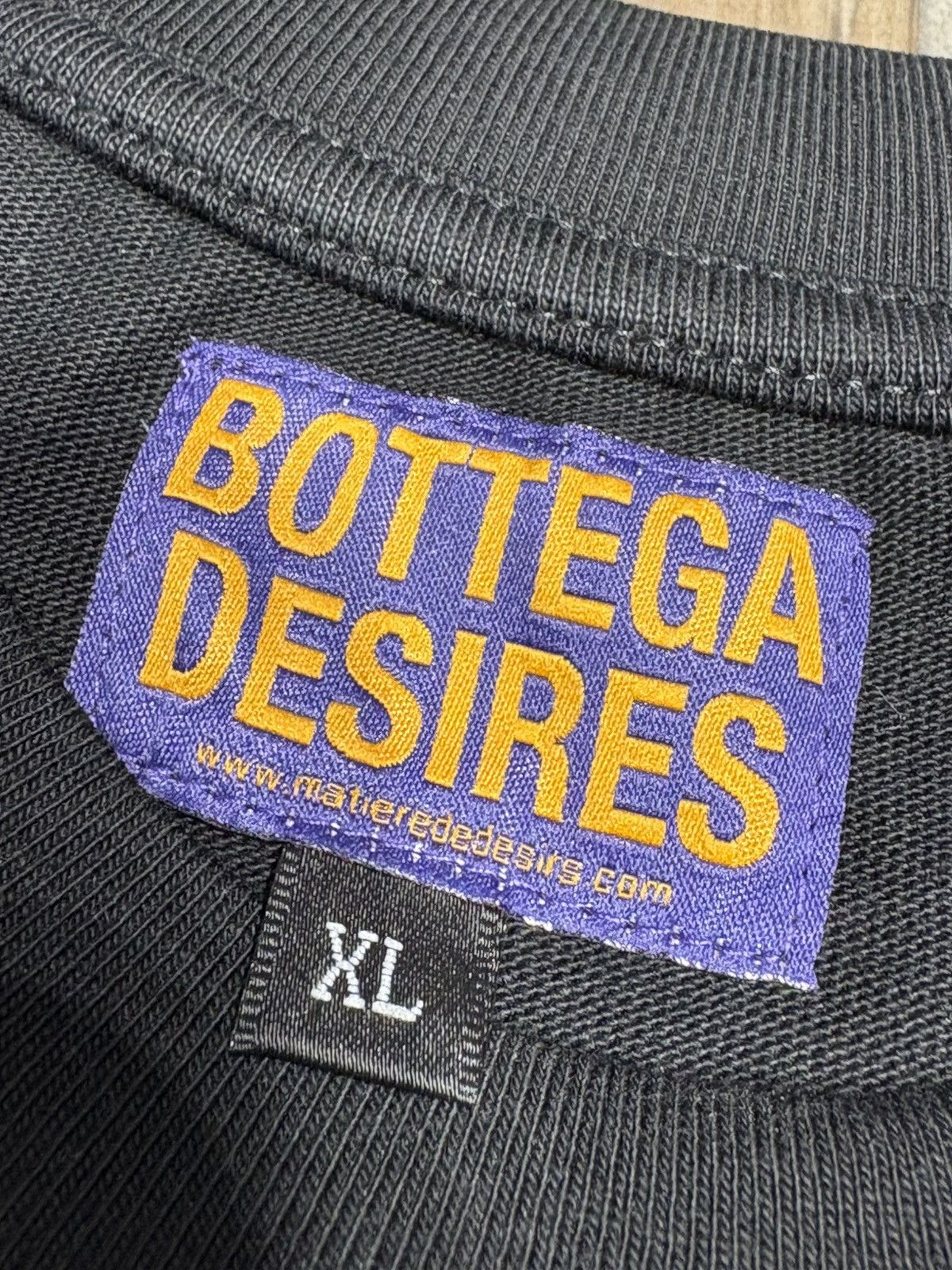 Bottega Desires Bottega Desires Race Tee Black Size US XL / EU 56 / 4 - 3 Thumbnail