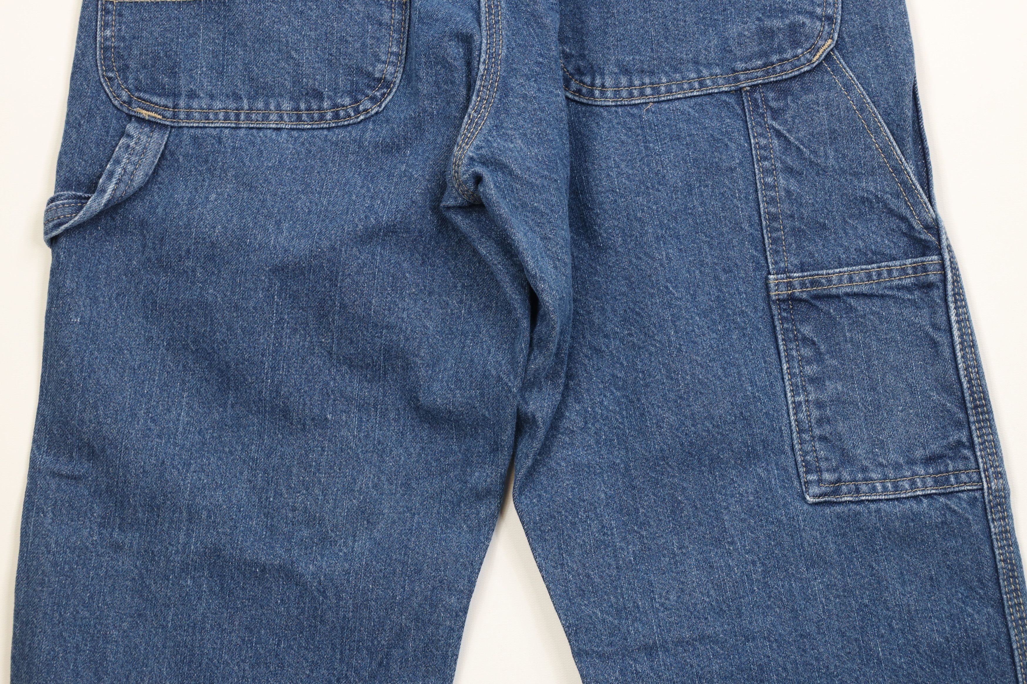 Dickies Vintage Y2K Dickies Wide Leg Dungaree Denim Jeans Size US 32 / EU 48 - 11 Thumbnail