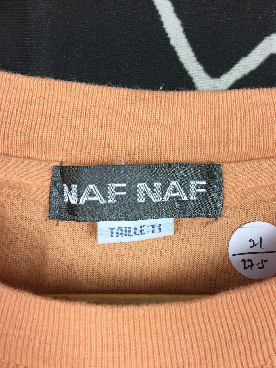 Vintage Vtg NAF NAF French Fashion Designer Avantgarde Tee Size US M / EU 48-50 / 2 - 6 Thumbnail