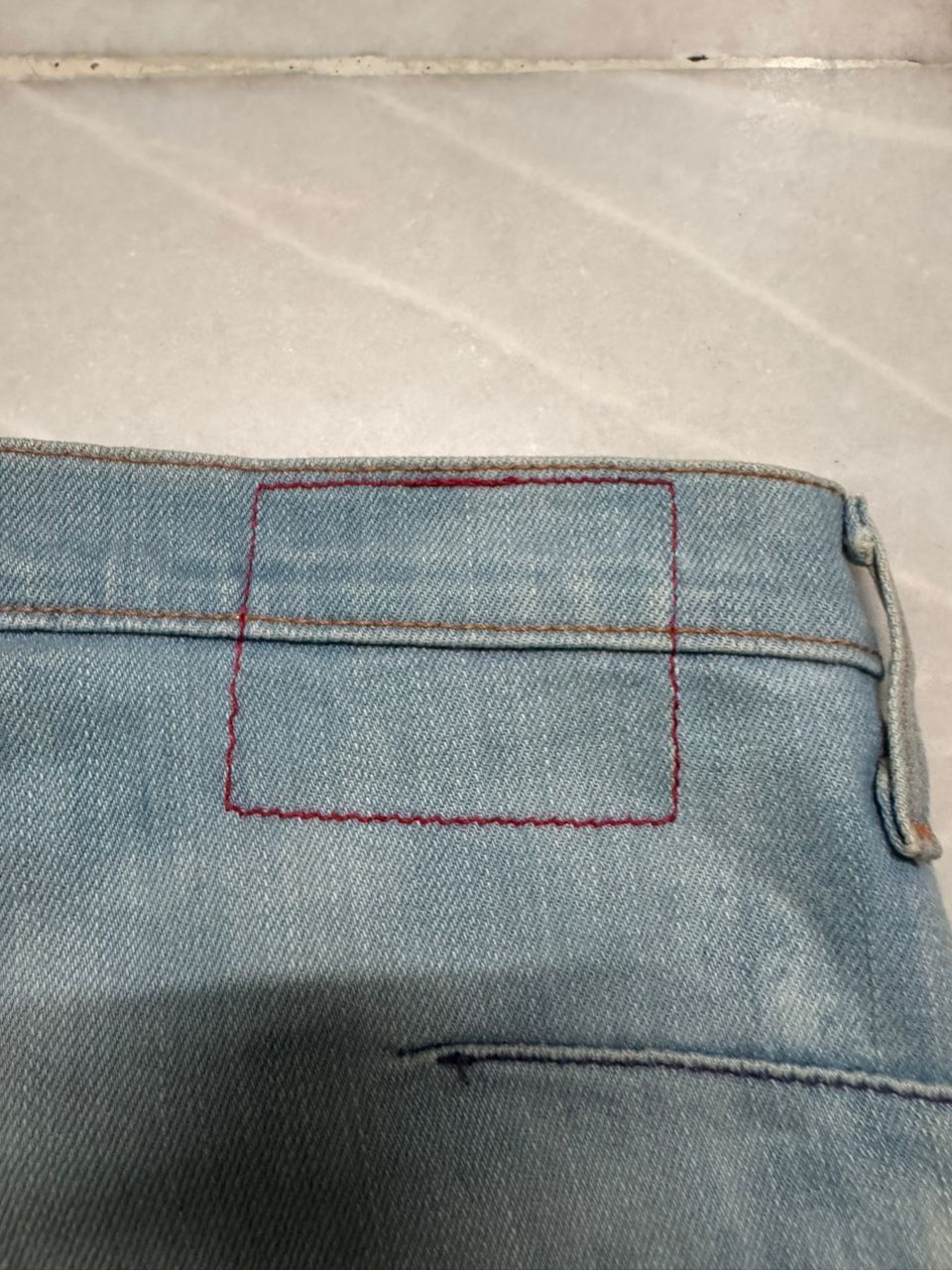 Levi's 💥Insane💥90s Levi’s Engineered Sick Bleach Single R Denim Size US 29 - 20 Thumbnail