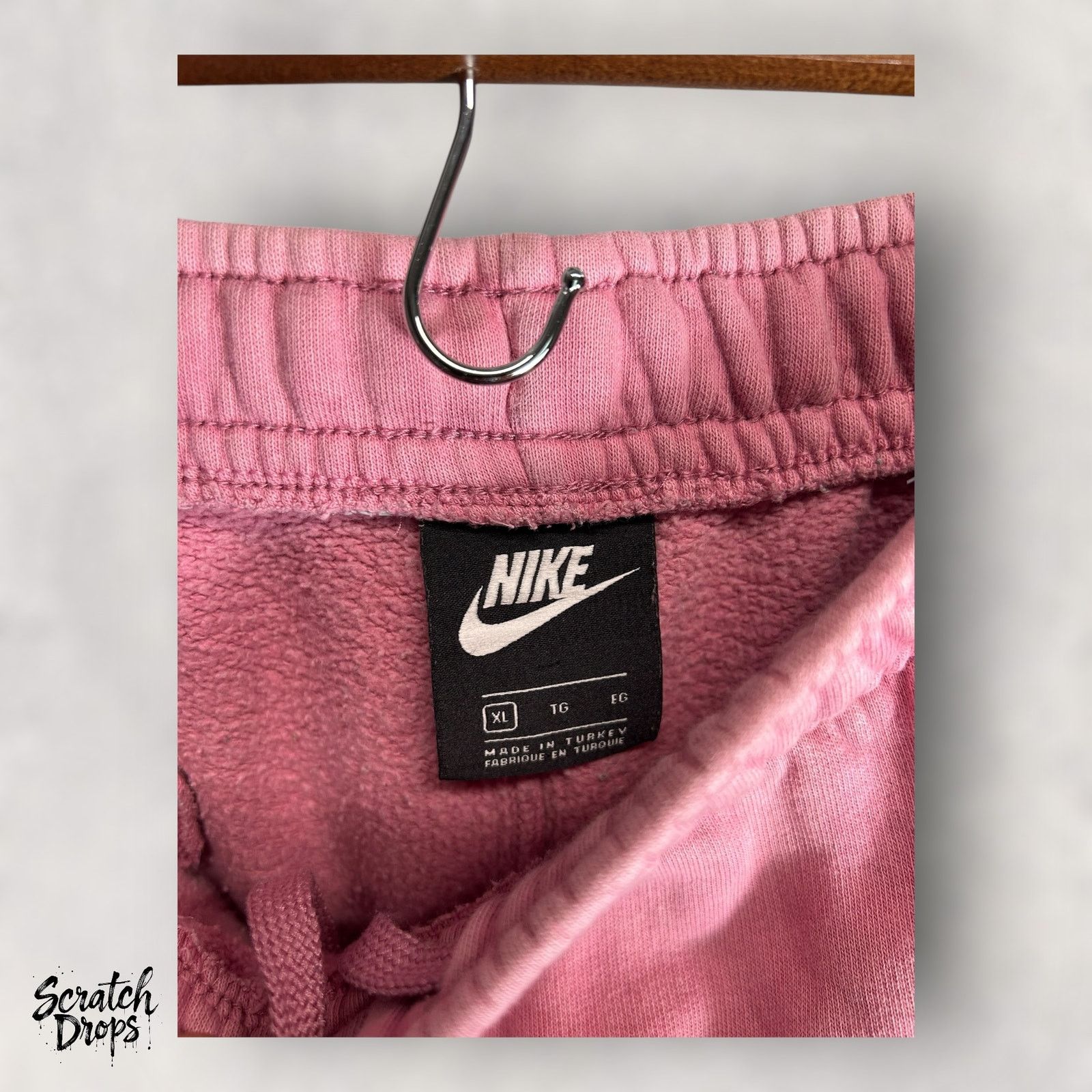 Nike Nike Women's Pink Jogger Pants Size XL Comfy Athletic Lounge Size 34" / US 12 / IT 48 - 4 Thumbnail
