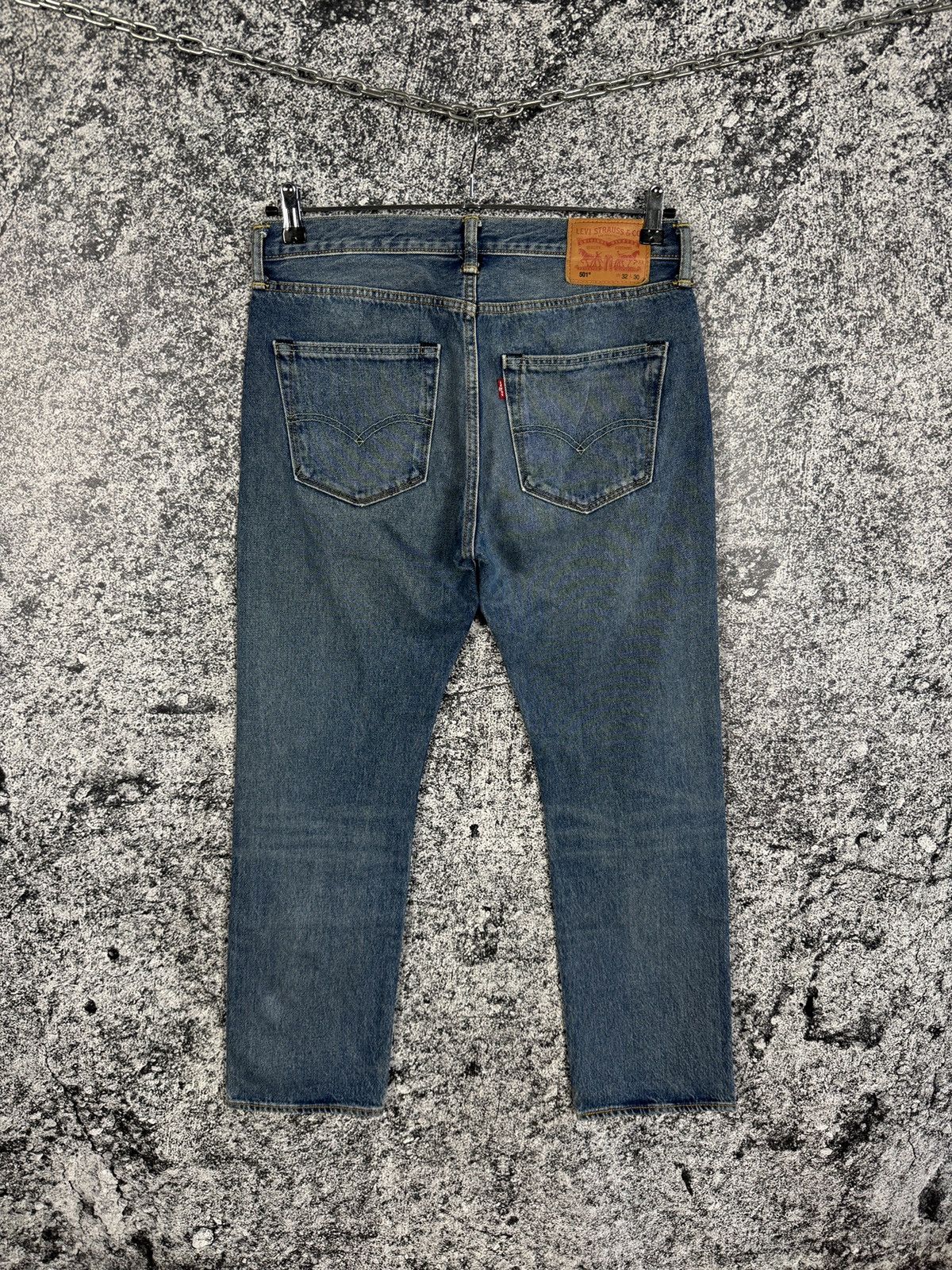 Levi's Men’s Levi’s 501 Denim Straight Jeans Pants Size W32 L30 Size US 32 / EU 48 - 12 Thumbnail
