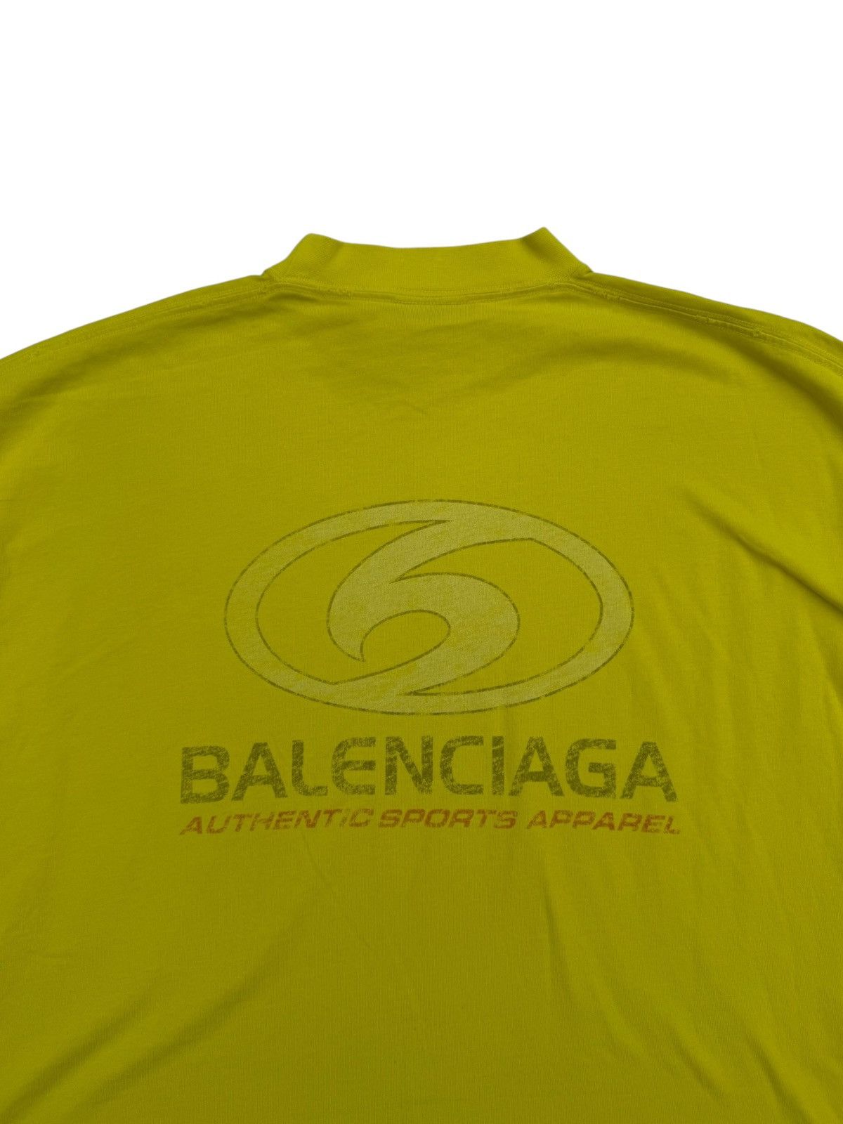 Balenciaga Balenciaga surfer yellow t shirt Size US XL / EU 56 / 4 - 6 Thumbnail