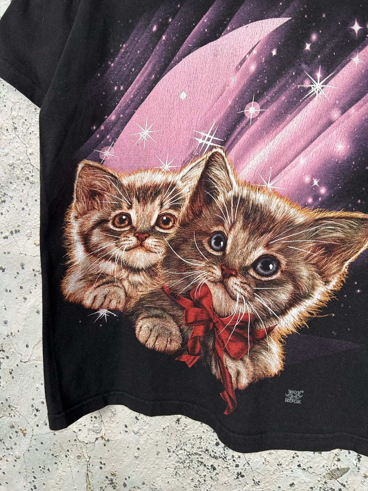Vintage Vintage Cats Animal Graphic Tee 90s Grunge Rock Punk Size US S / EU 44-46 / 1 - 3 Thumbnail