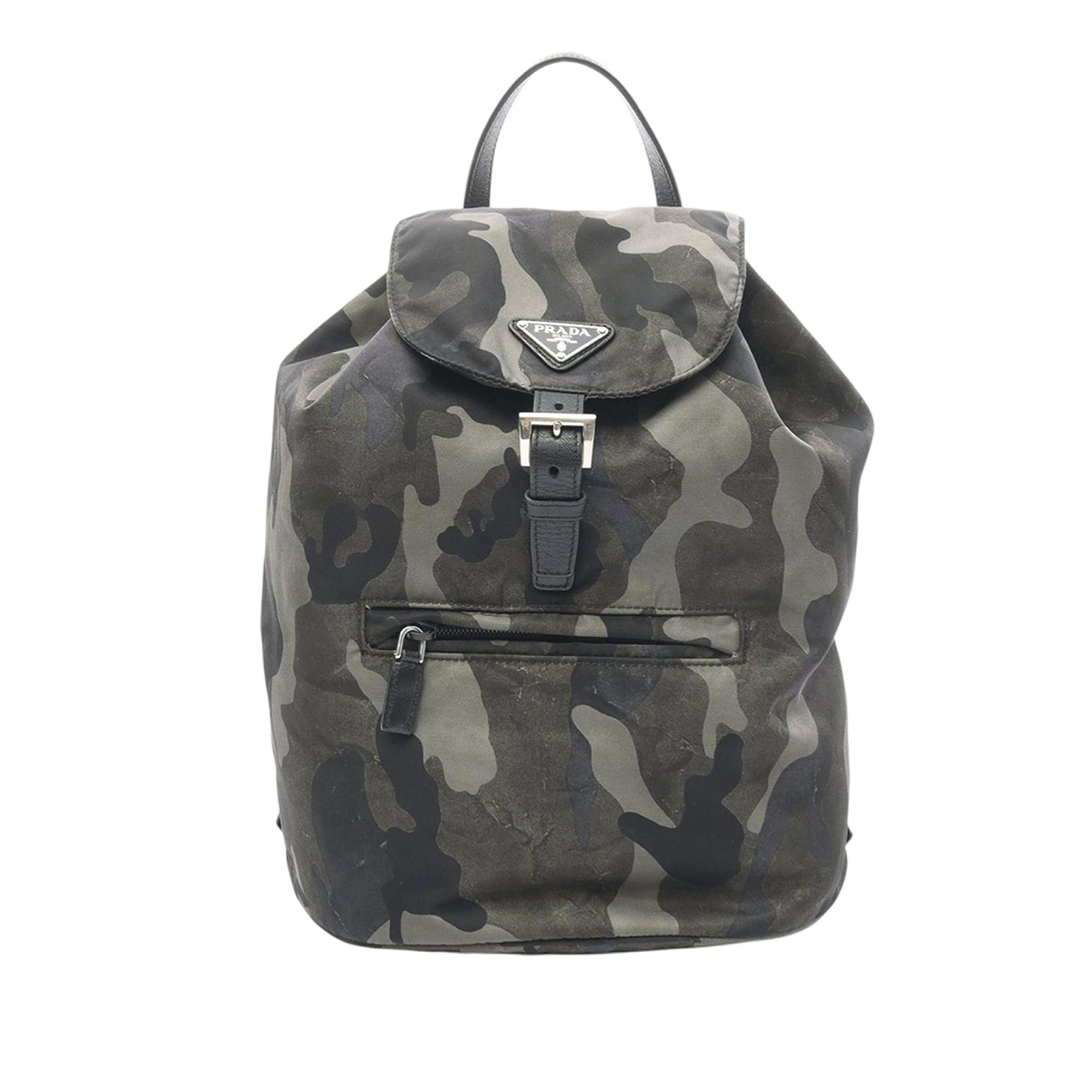 Prada Tessuto Camouflage Saffiano Backpack Size ONE SIZE - 1 Thumbnail