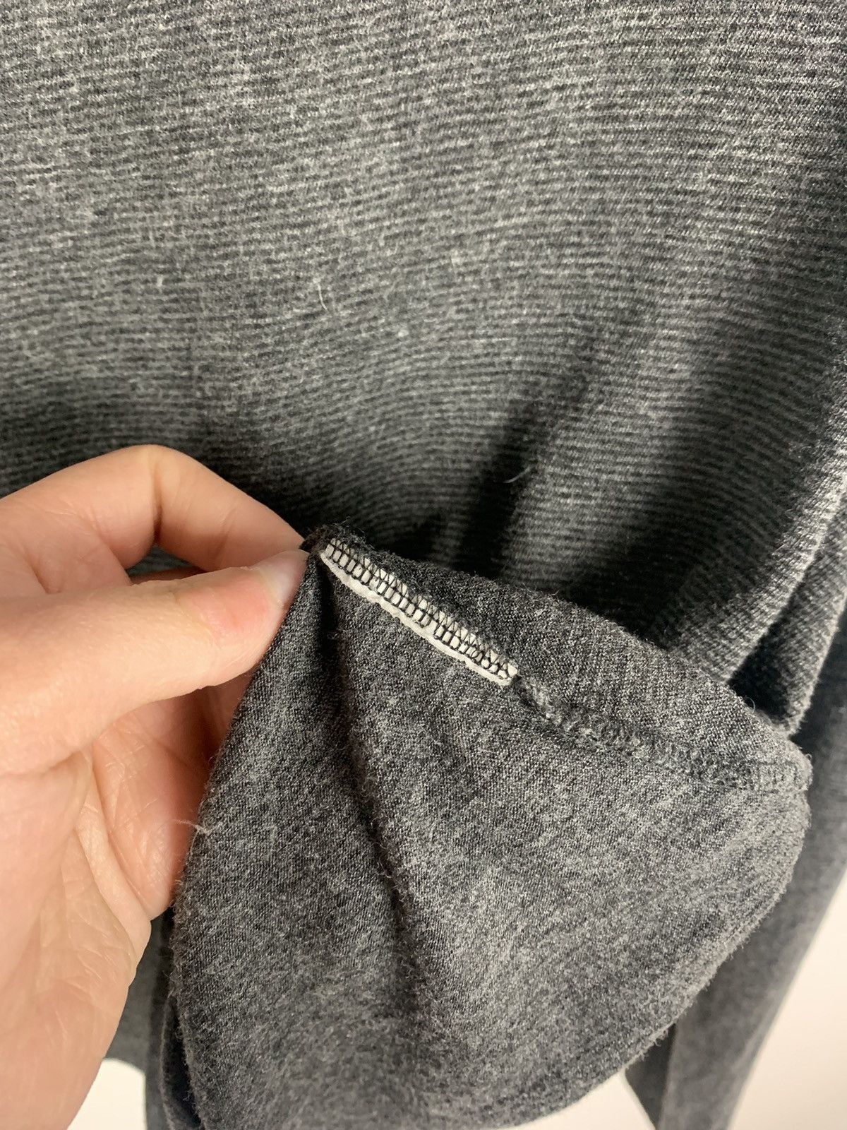 Max Mara Weekend Max Mara Gray Long Sleeve T-Shirt Size XL Luxury Top Size XL / US 12-14 / IT 48-50 - 9 Thumbnail
