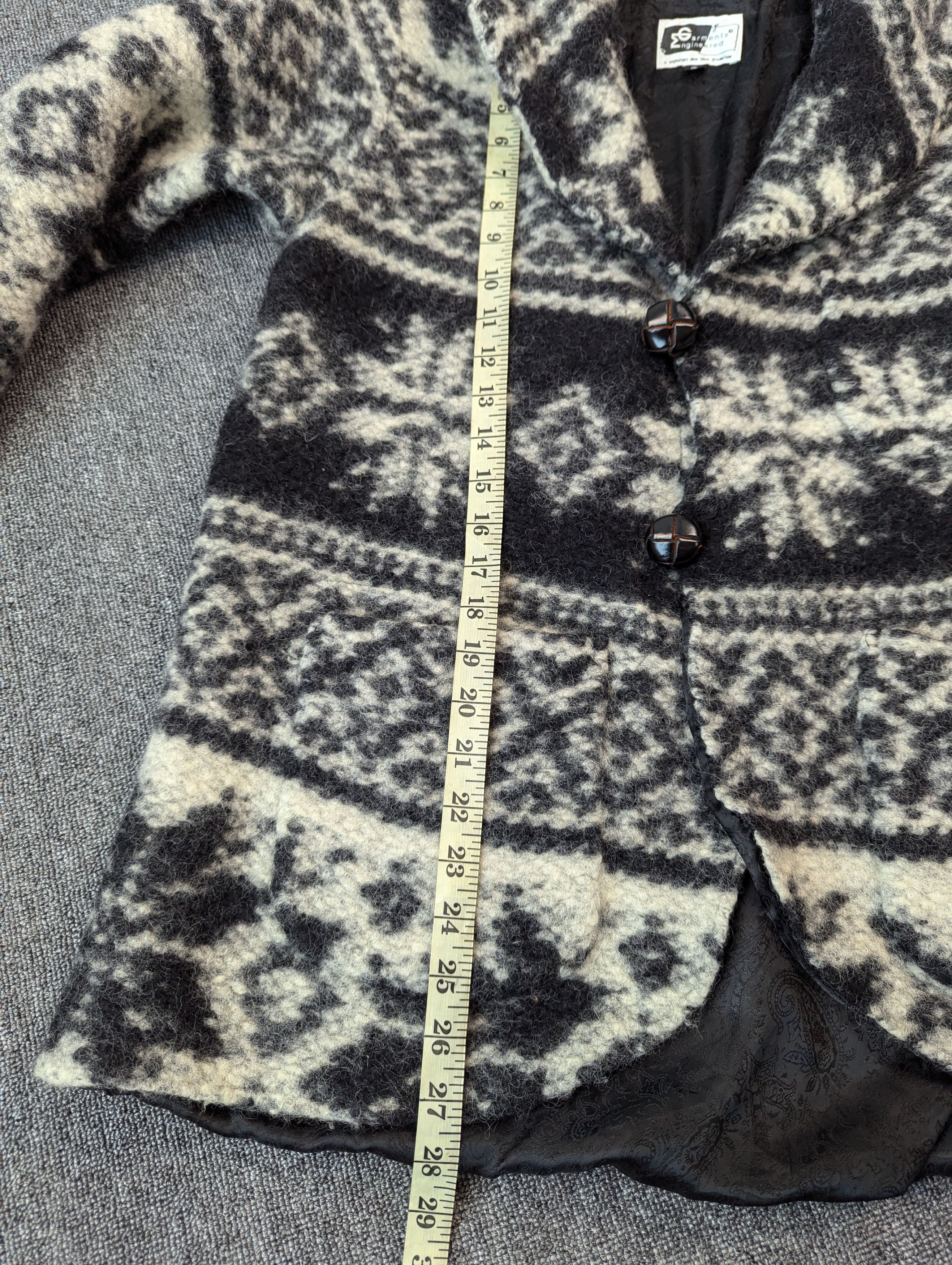 Engineered Garments Engineered Garments Wool Patterned Cardigan Jacket Size S Size US S / EU 44-46 / 1 - 17 Thumbnail