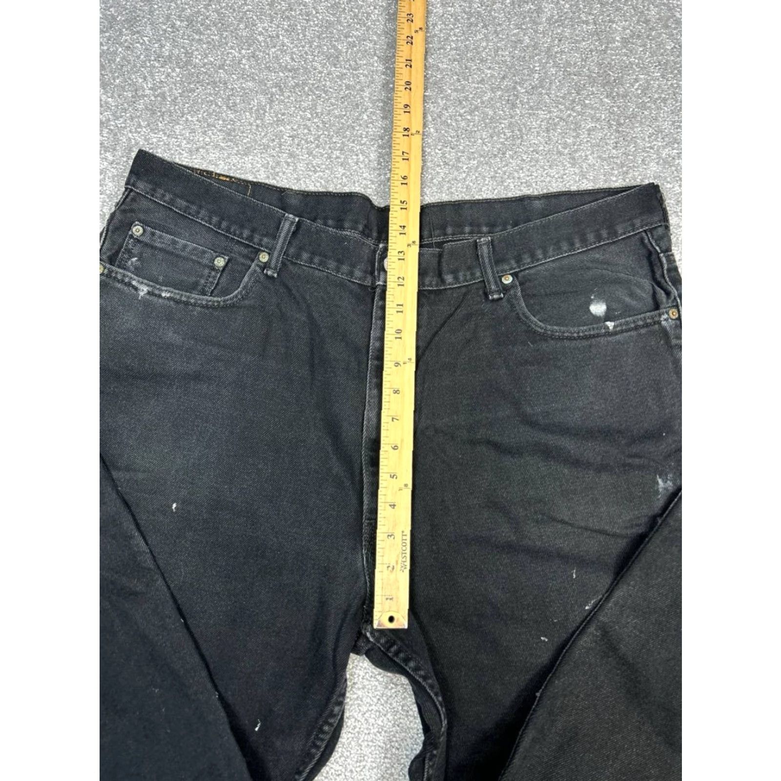 Levi's Levi's 550 Jeans Men Relaxed Straight 42 Blue Denim Cotton High Rise 40x29 Vintage: No 5-Pocket Style City Preppy Size US 42 / EU 58 - 4 Thumbnail