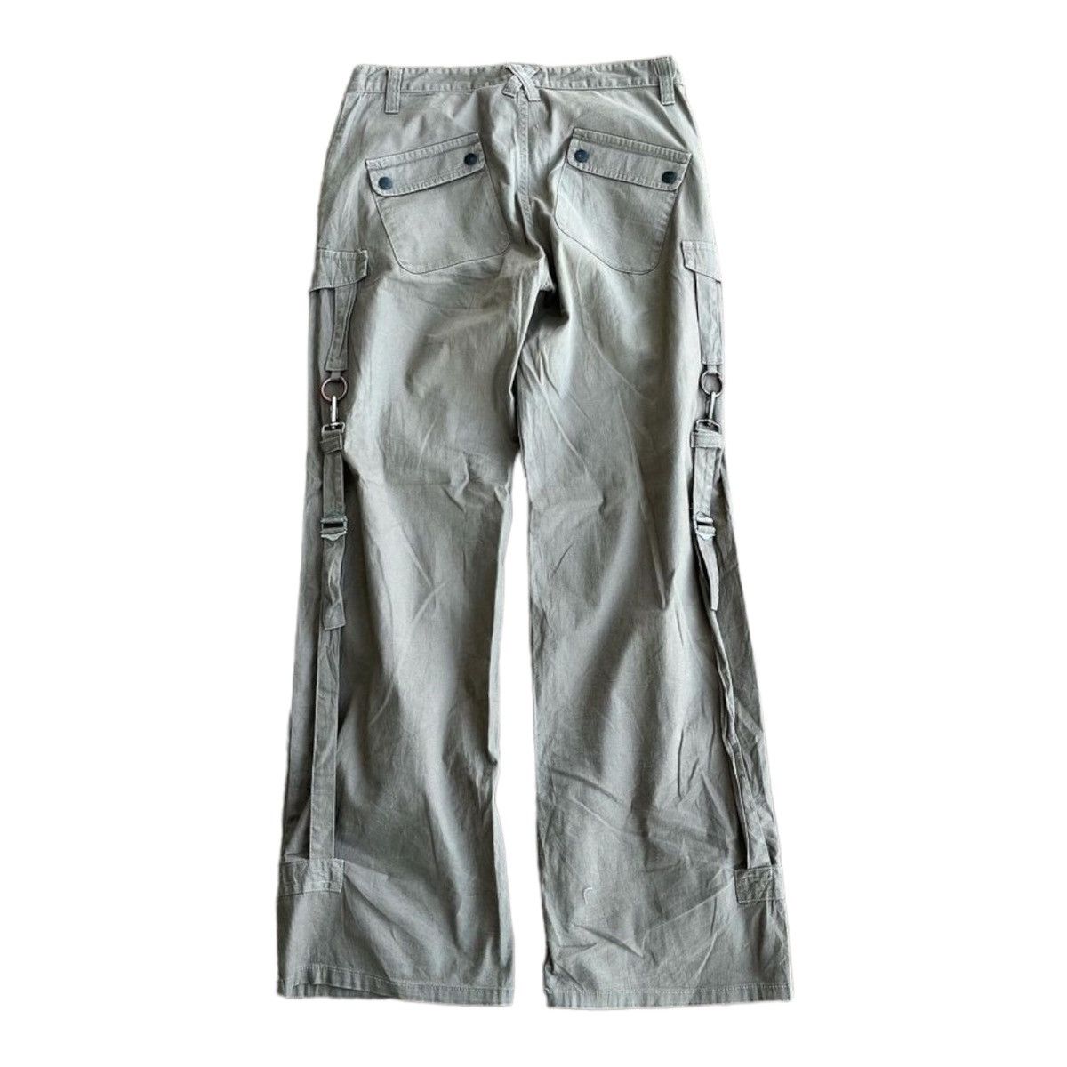 Hysteric Glamour × Seditionaries Vintage Maniac Works Cargo Bondage Strapped Pants Size US 32 / EU 48 - 3 Thumbnail