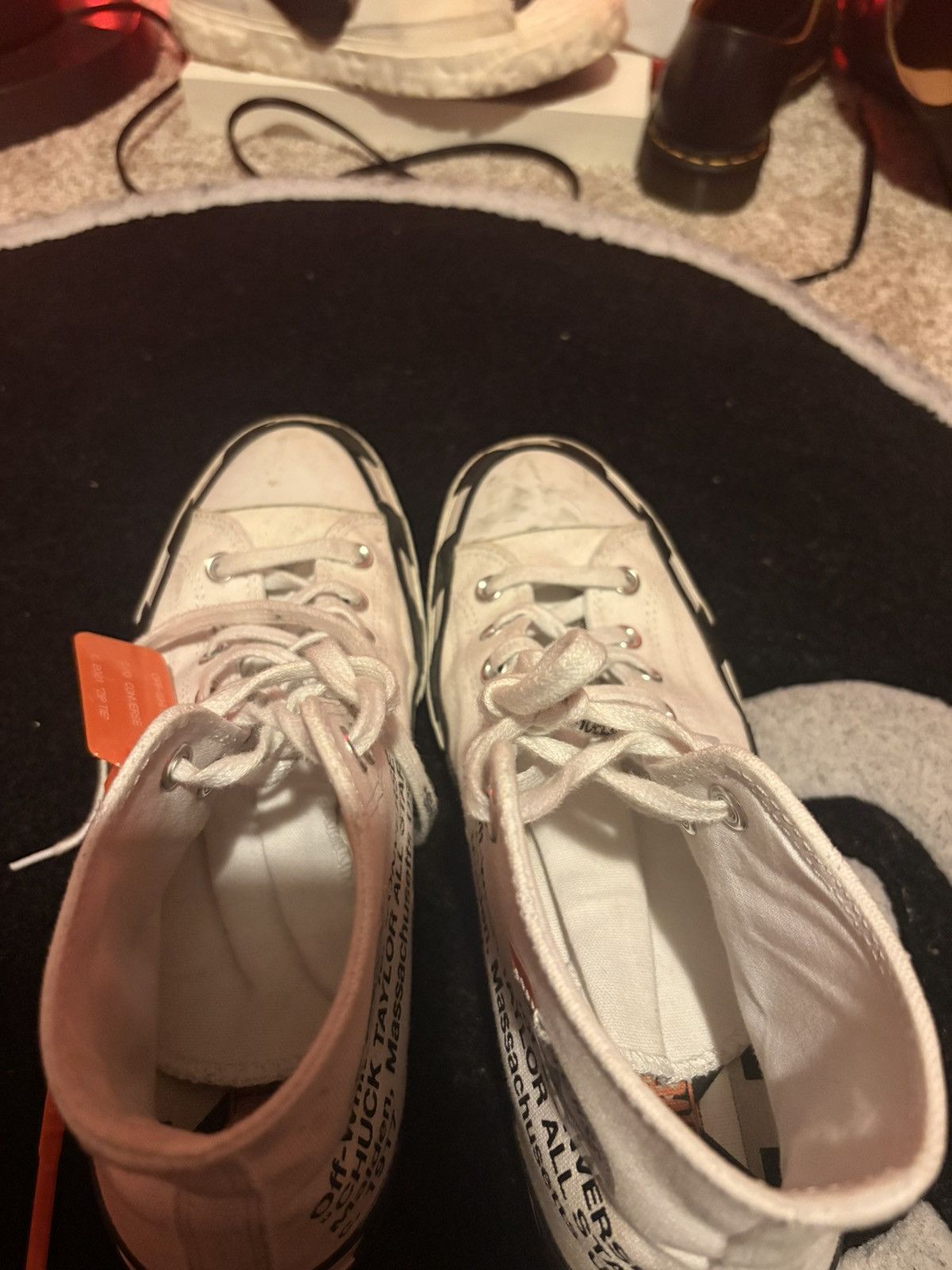 Nike × Off-White Off white converse Size US 9.5 / EU 42-43 - 3 Thumbnail