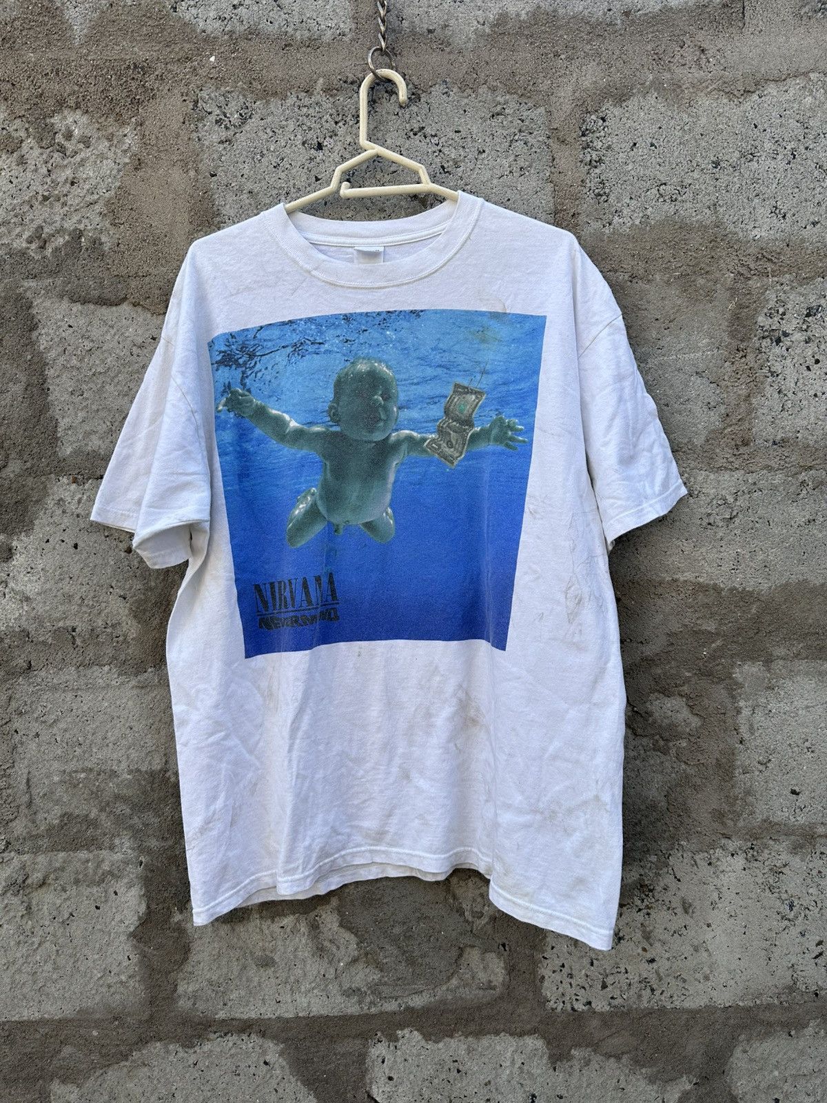 Band Tees × Nirvana × Vintage Nirvana NEVERMIND Album Promo
