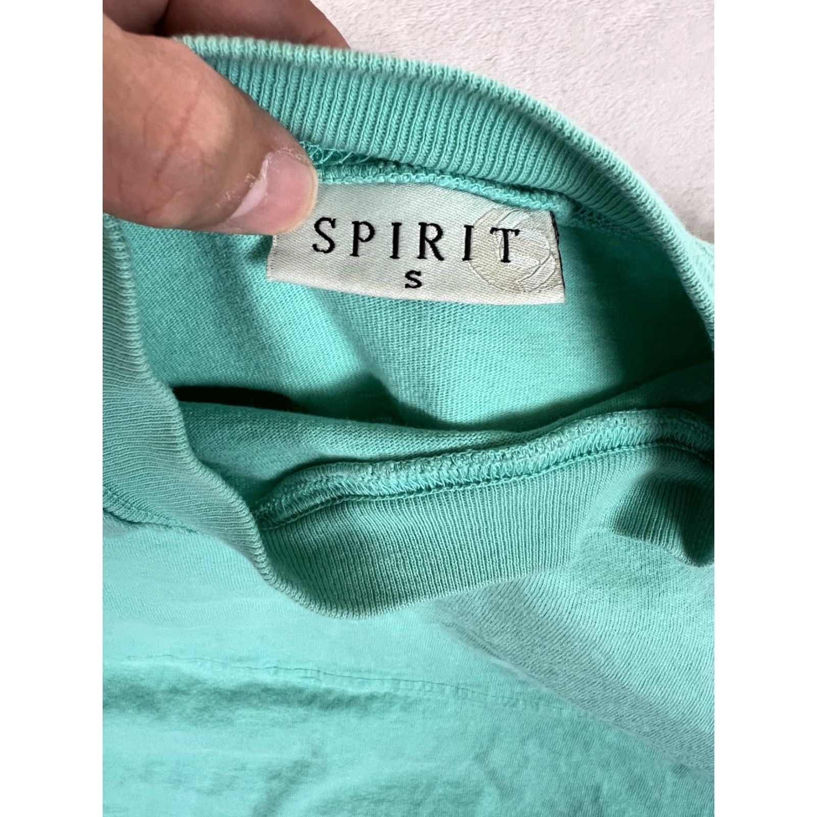 ESPIRIT Phi Mu Spirit Shirt Long Sleeve Oxford Ohio Teal Green Size Small Women Regular Cotton Spirit Jersey Vintage: No Size S / US 4 / IT 40 - 5 Thumbnail