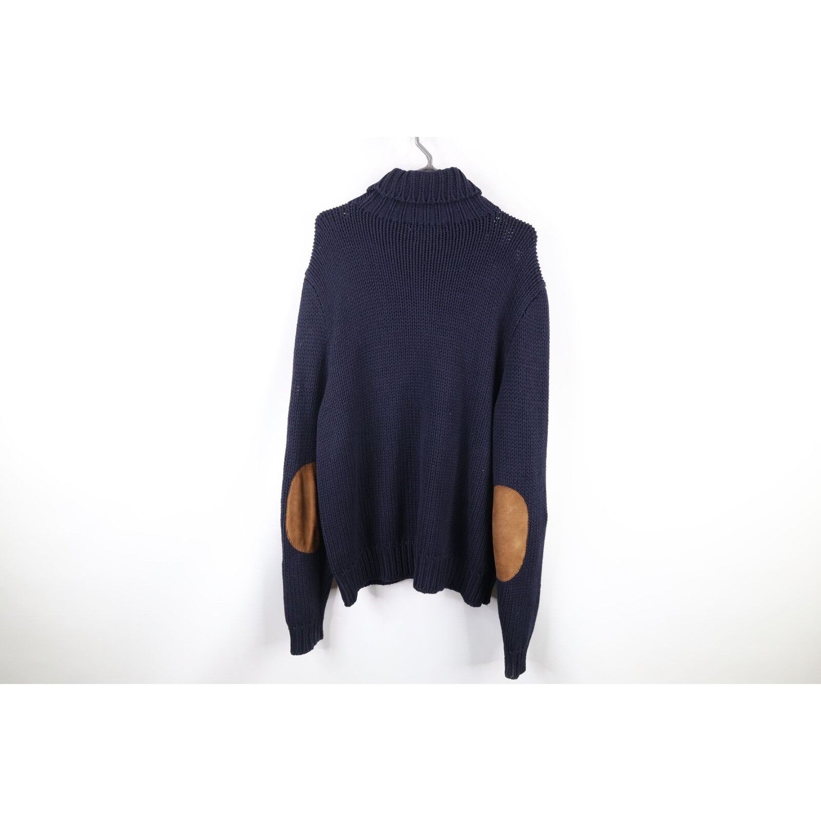 Polo Ralph Lauren Vintage 90s Ralph Lauren Heavyweight Wool Turtleneck Sweater Size US XL / EU 56 / 4 - 10 Thumbnail