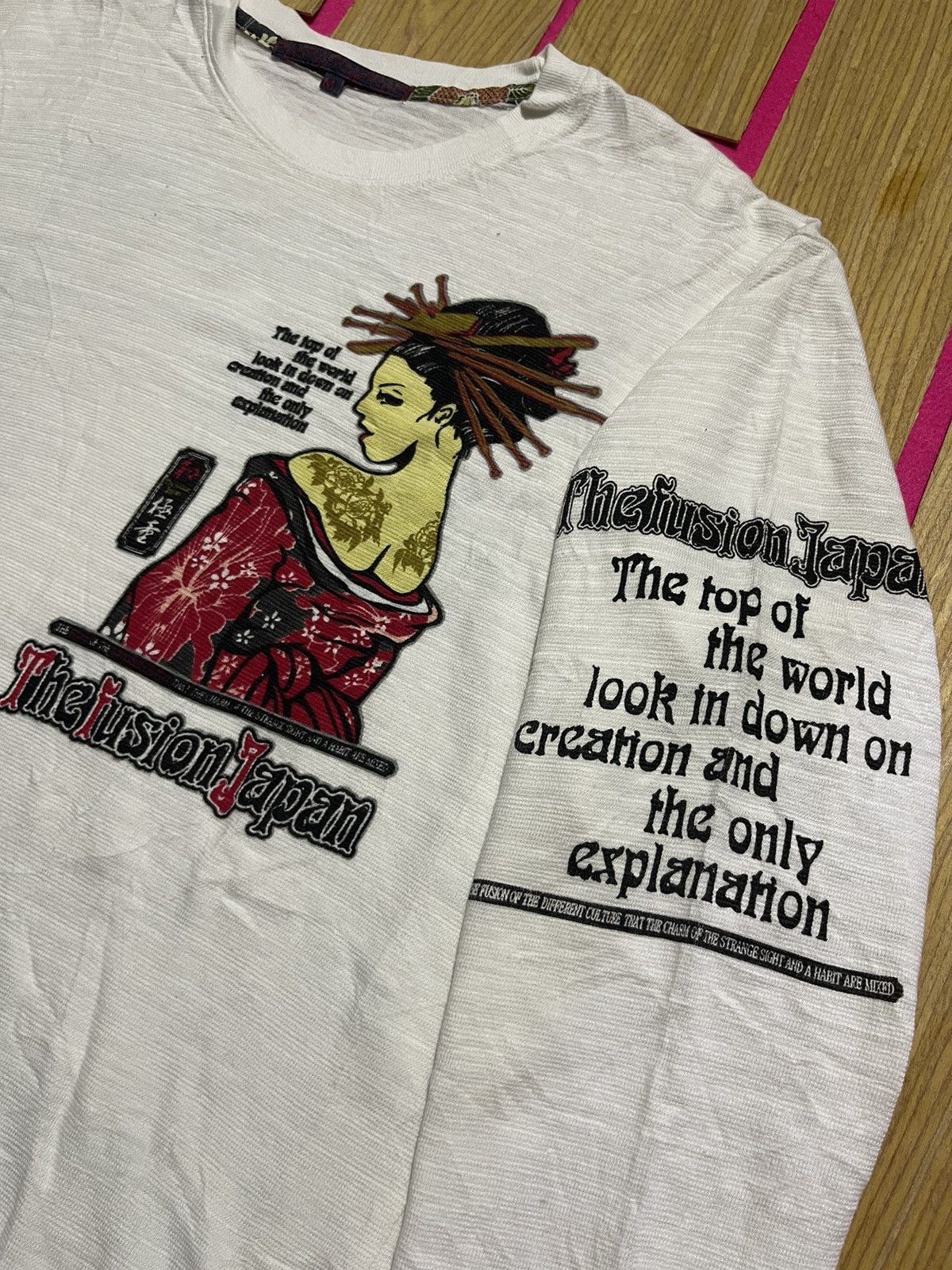 If Six Was Nine VINTAGE SUKAJAN long sleeve tshirt japanese style Size US M / EU 48-50 / 2 - 7 Thumbnail