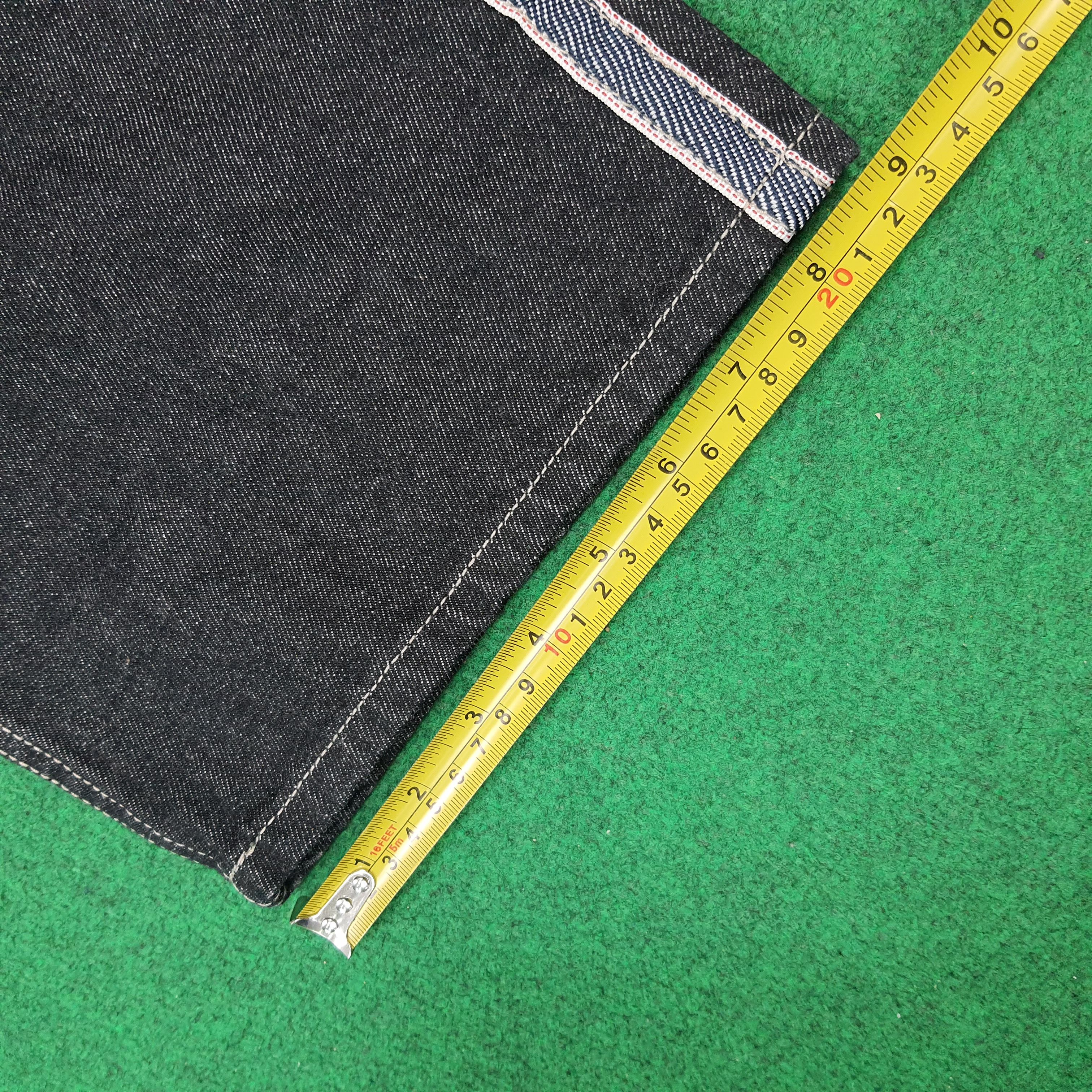 Evisu Vintage Evisu Paris Selvedge Reversible Custom Daicock Jeans Size US 35 - 22 Thumbnail