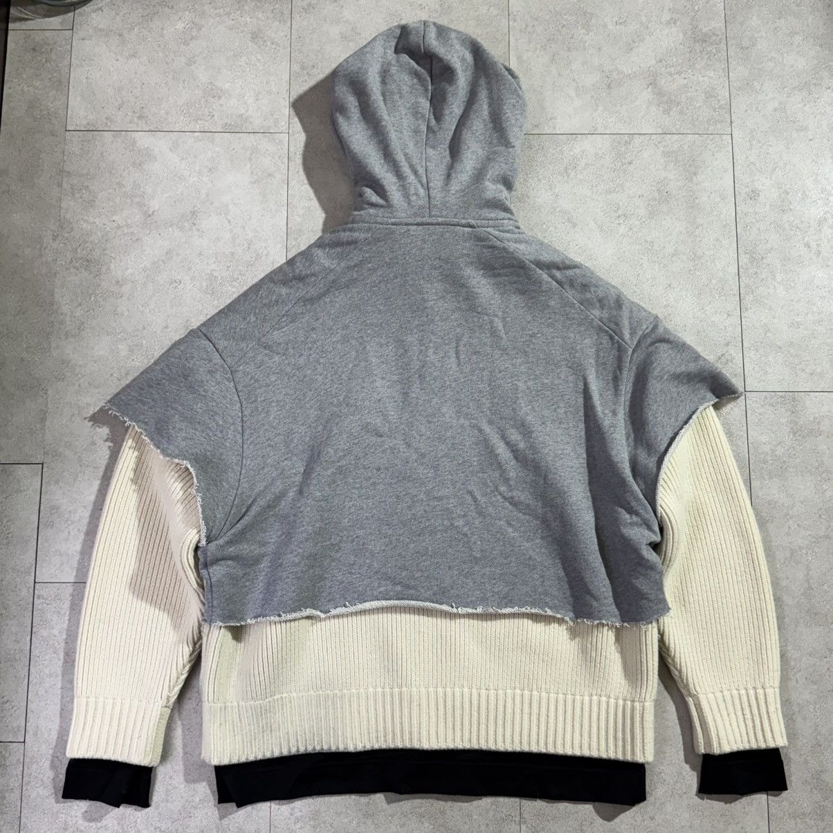 Givenchy Givenchy Layered Knit Zip Hoodie Size US XS / EU 42 / 0 - 2 Thumbnail
