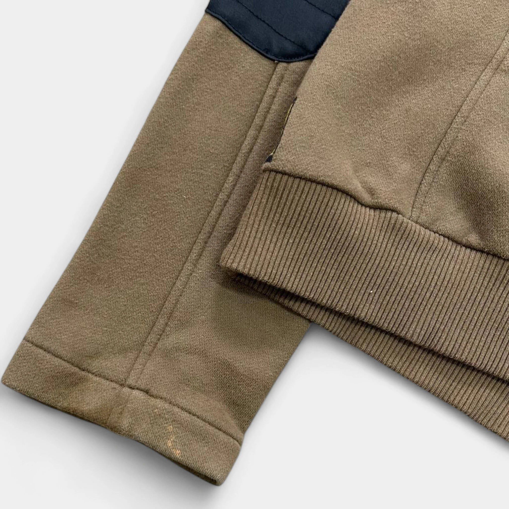 Armani Armani Jeans 2000s Soft Fleece Khaki Brown Jacket Size US L / EU 52-54 / 3 - 8 Thumbnail