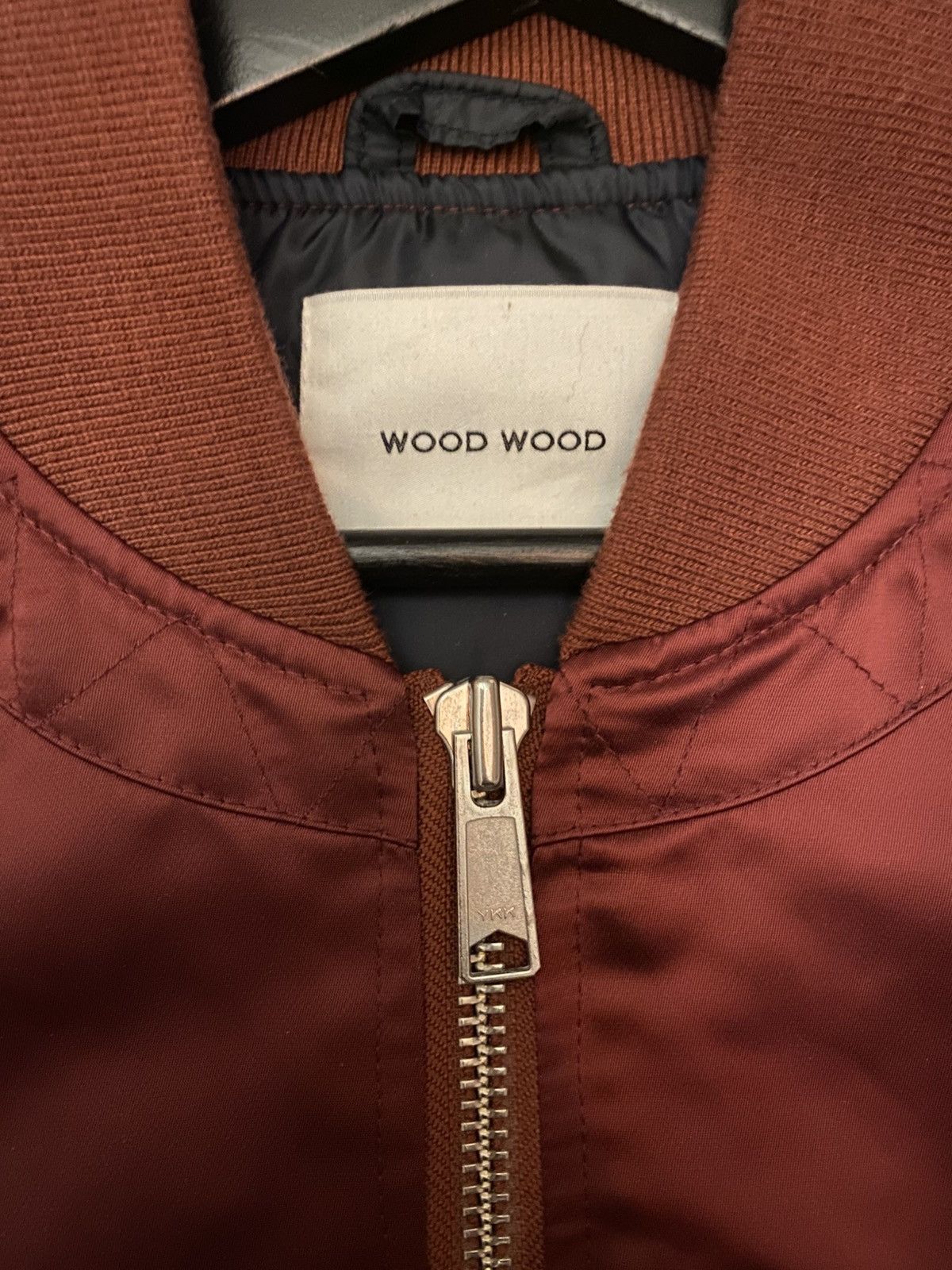 Wood Wood Wood Wood Casey Nylon Bomber Size US L / EU 52-54 / 3 - 3 Thumbnail