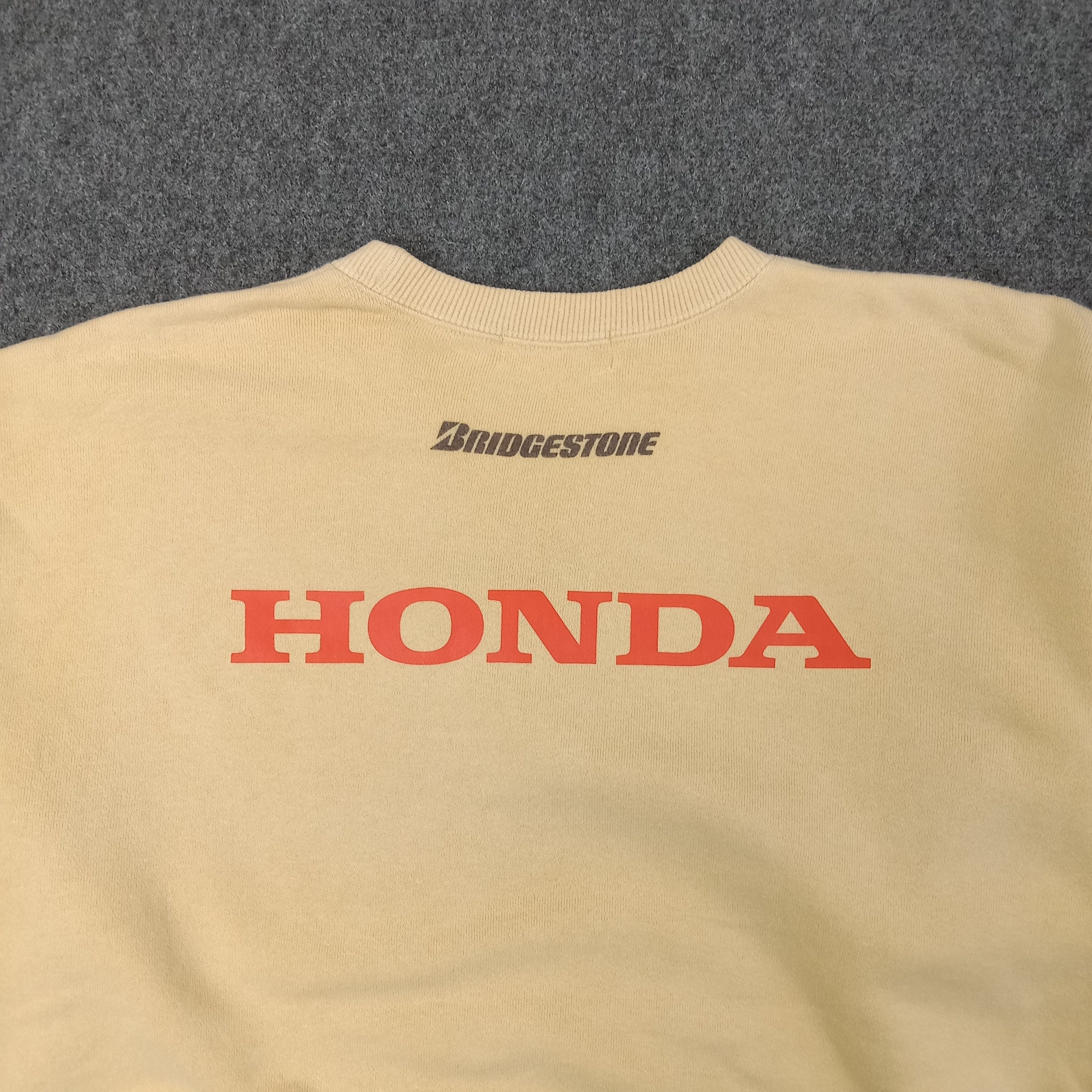 Honda Honda Bridgestone Motorsports Sweatshirt C246N15 Size US M / EU 48-50 / 2 - 2 Thumbnail