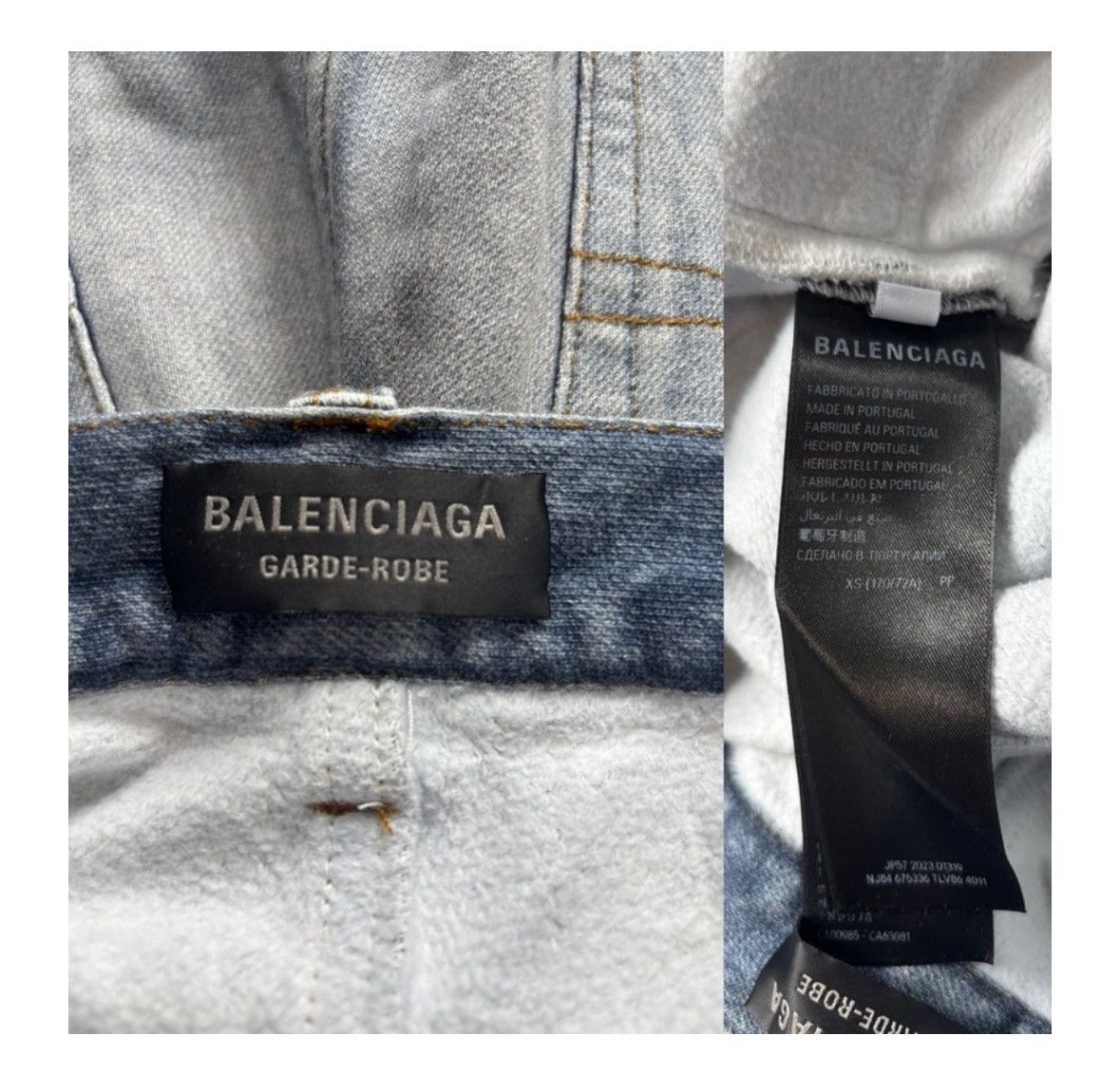 Balenciaga Balenciaga Tromp Loeil Jeans Size US 32 / EU 48 - 3 Thumbnail