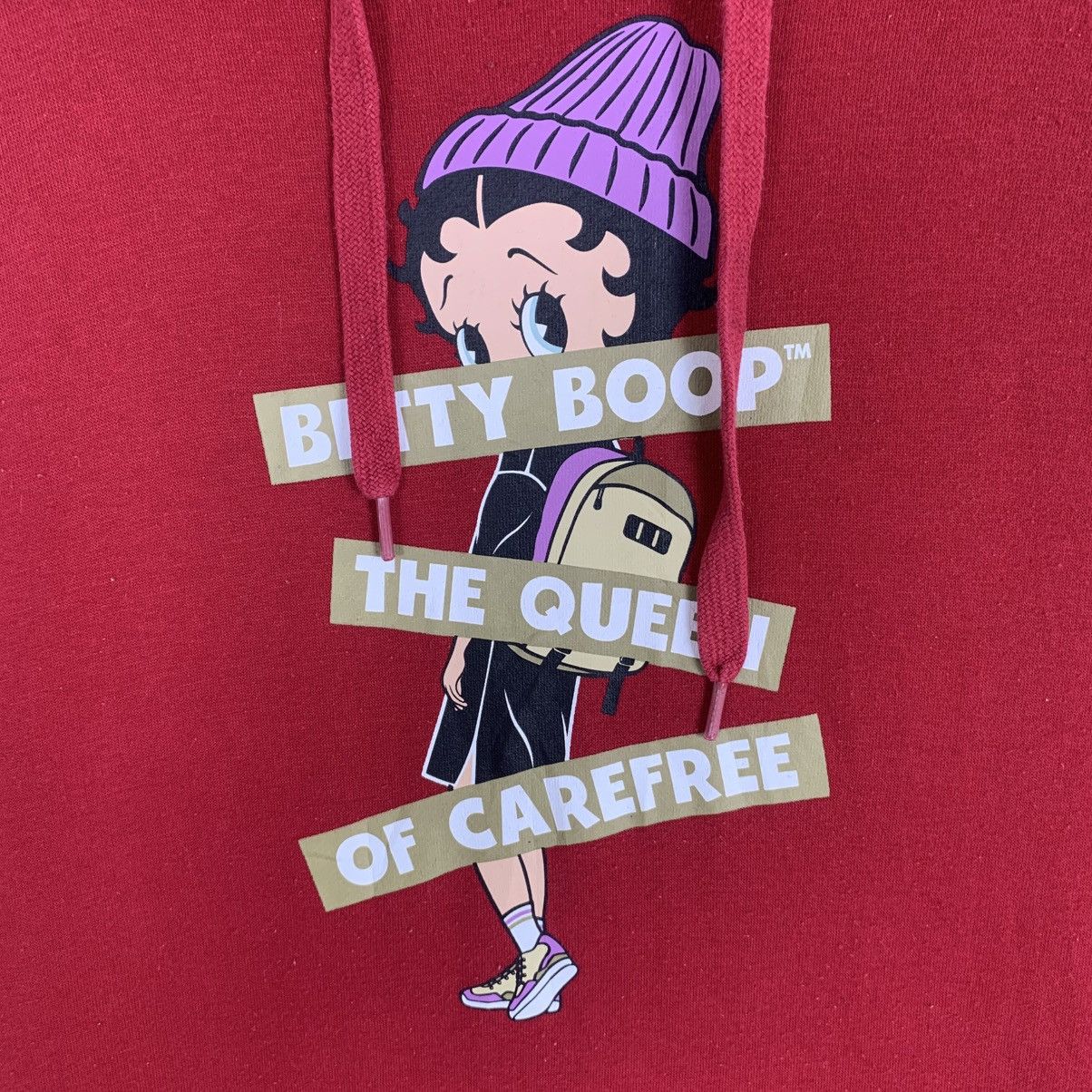 Designer × Vintage Vtg Betty Boop Hoodie Size US XXL / EU 58 / 5 - 4 Thumbnail