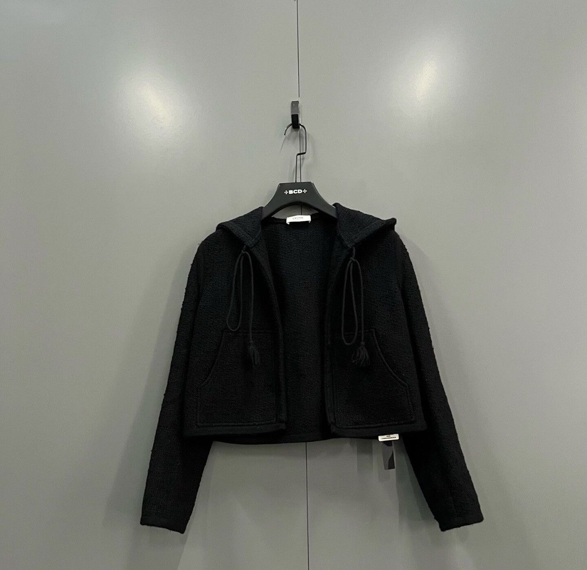 Celine Celine Black Knitted Hooded Cardigan J41 Size XS / US 0-2 / IT 36-38 - 1 Thumbnail