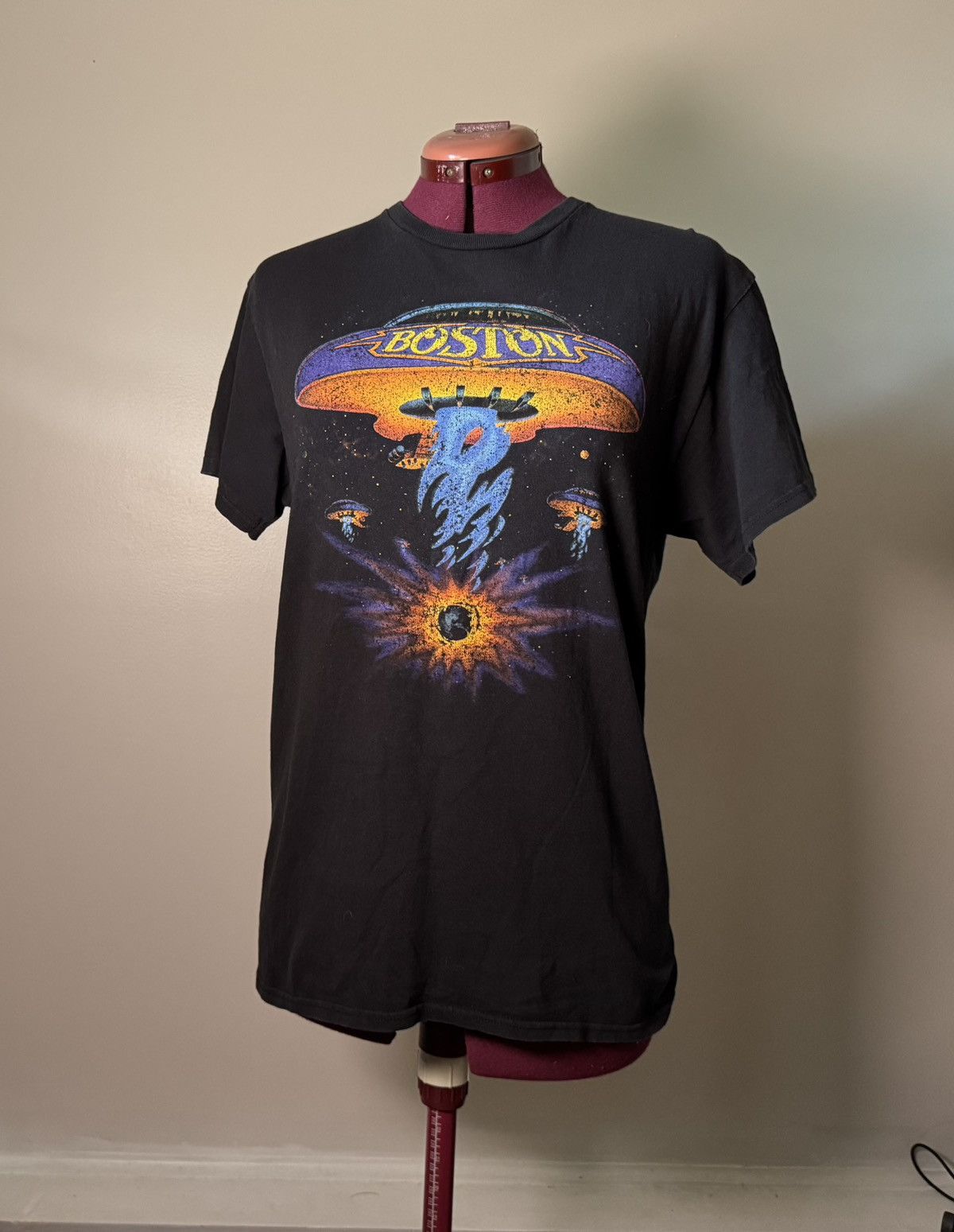 Delta Vintage 2007 Boston UFO Tour Shirt Black Size US M / EU 48-50 / 2 - 1 Thumbnail
